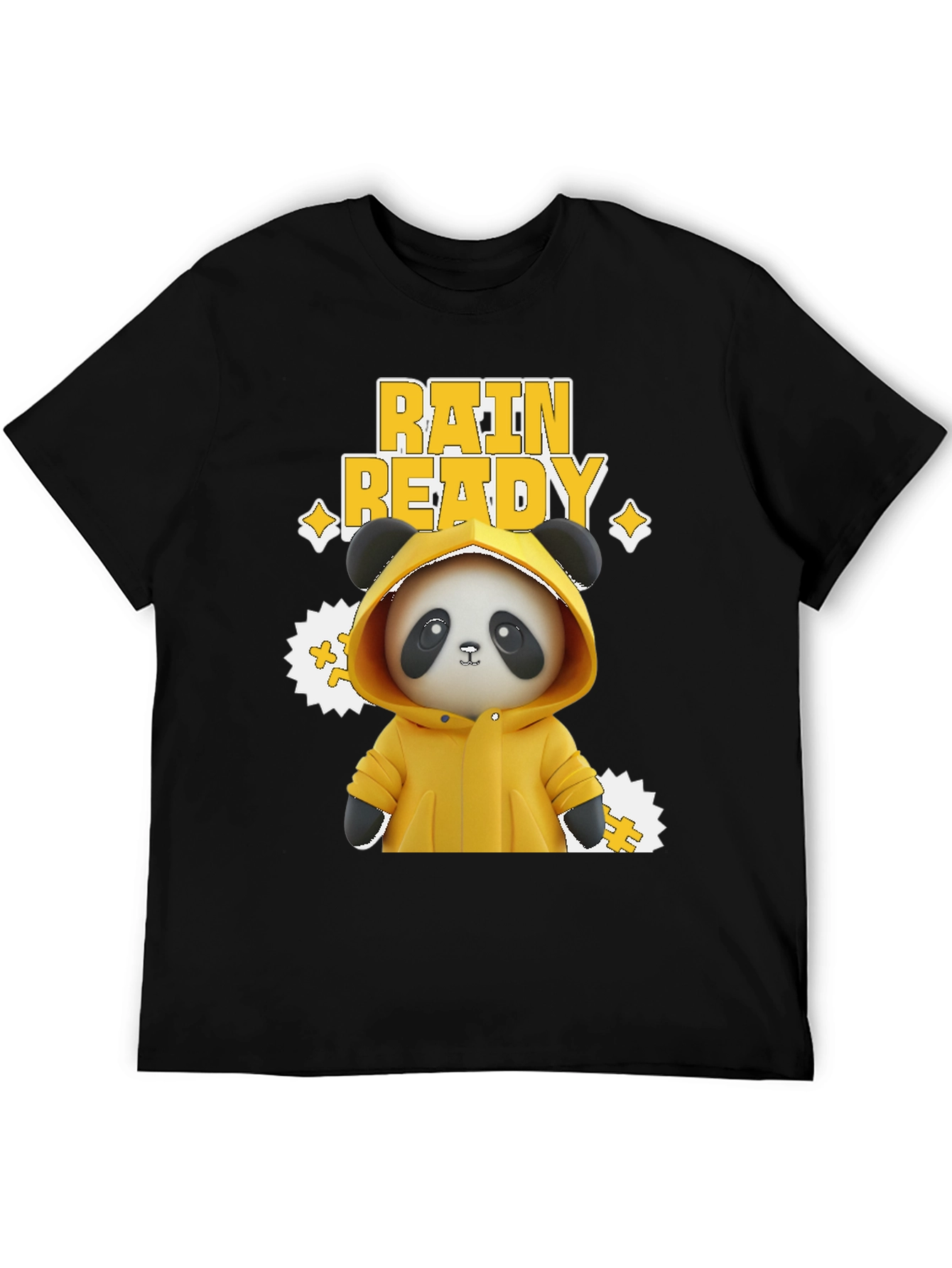 Rain Ready Panda T-Shirt