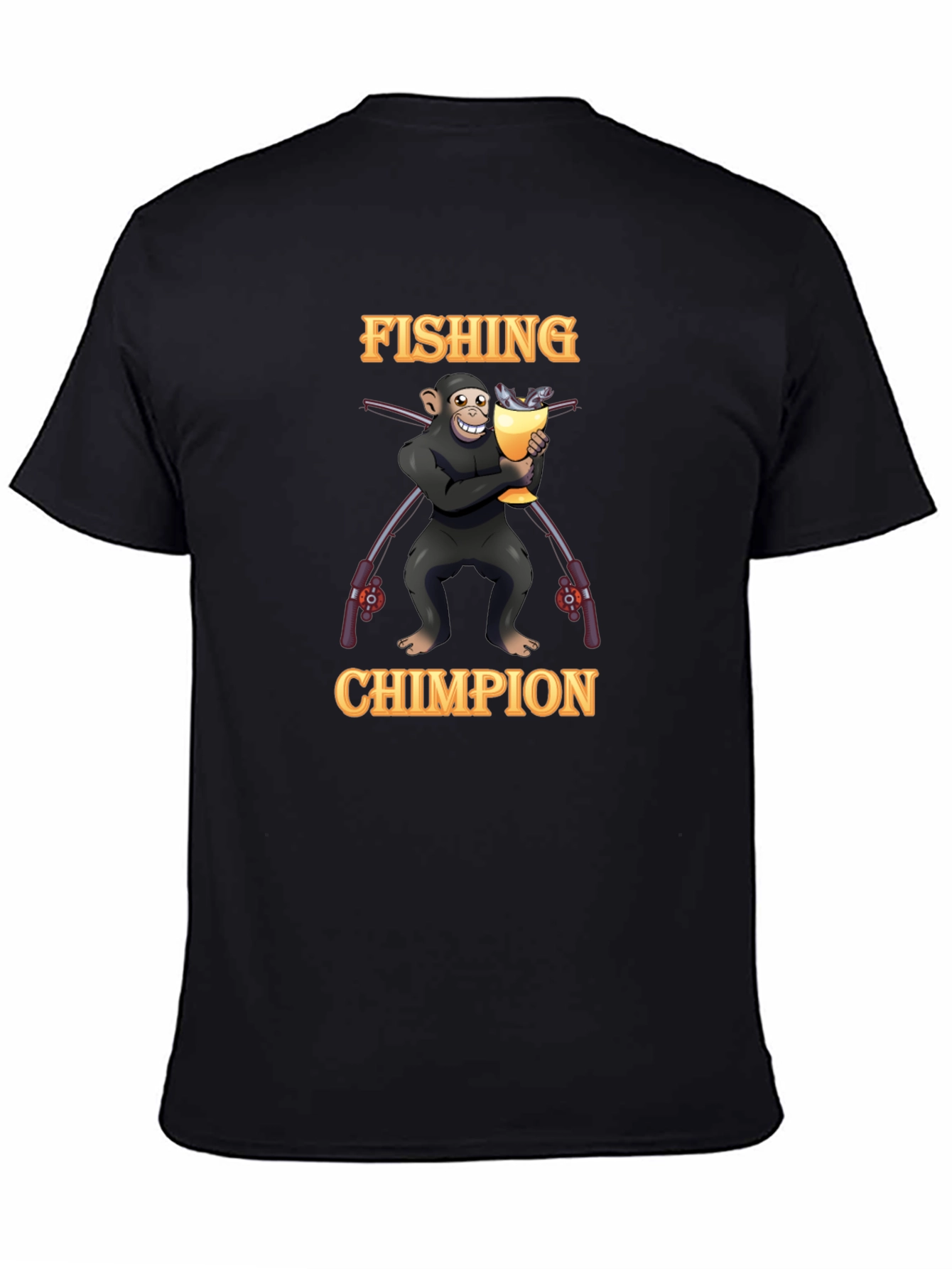 Fishing Chimpion T-Shirt