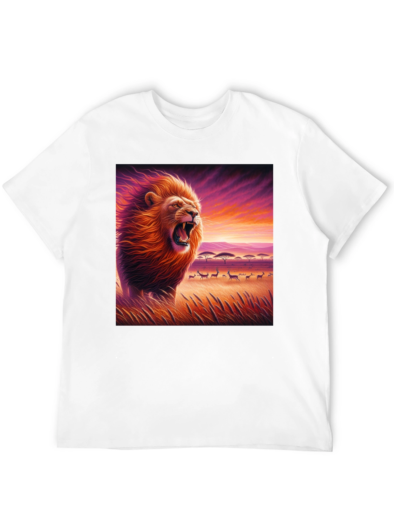 Lion King T-Shirt - African Safari Design