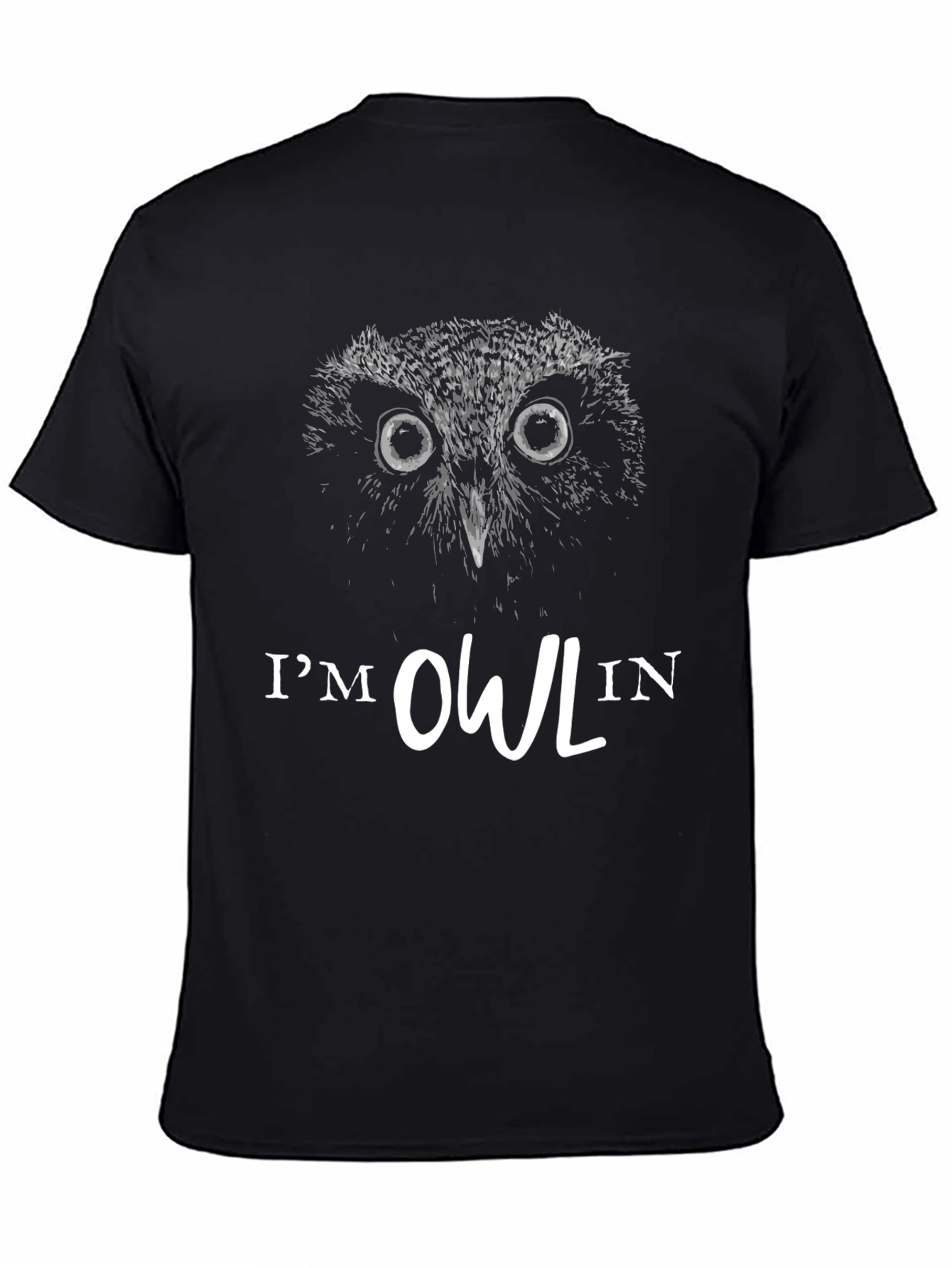 Im Owl In Graphic T-Shirt