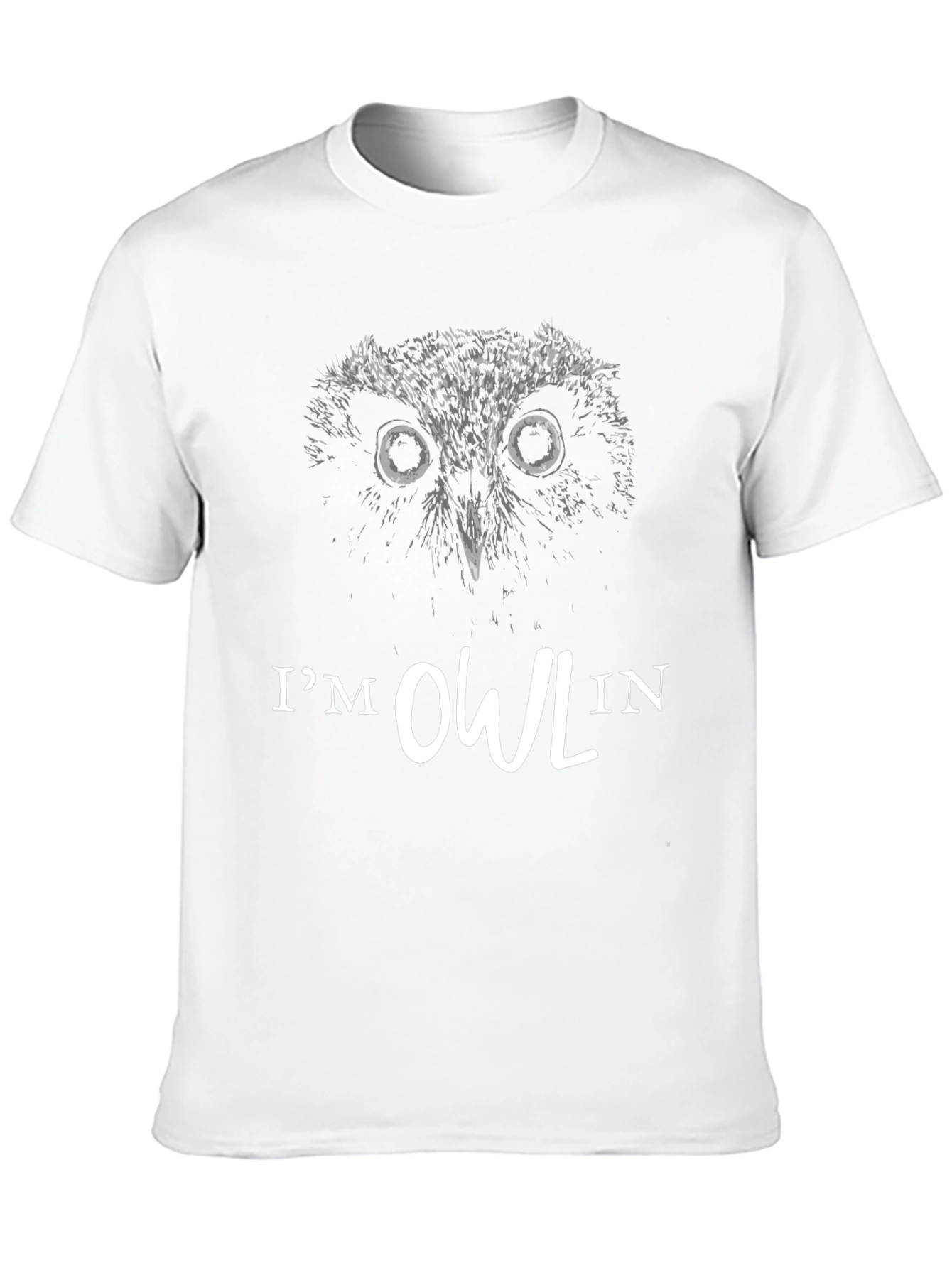 Im Owl In Graphic T-Shirt