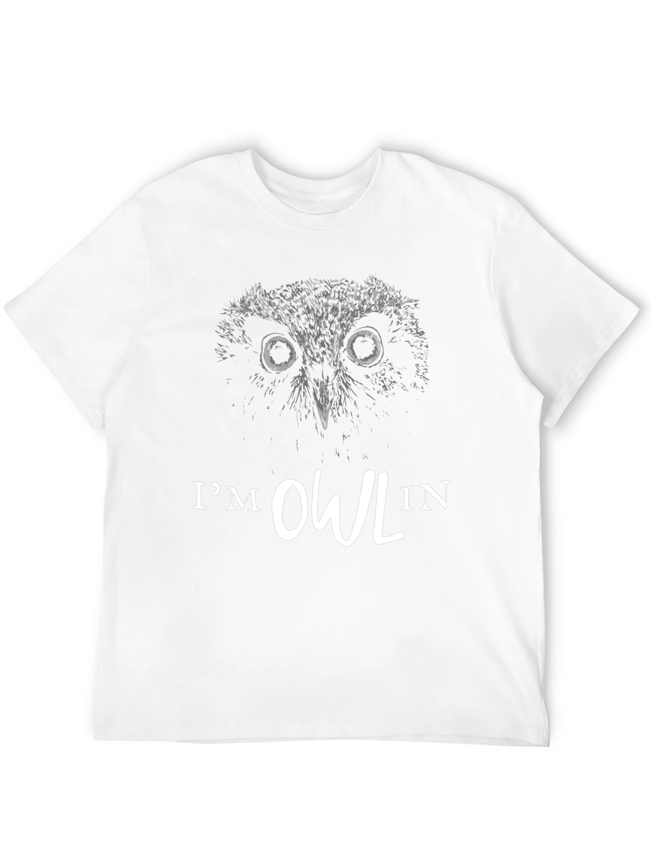 Im Owl In Graphic T-Shirt