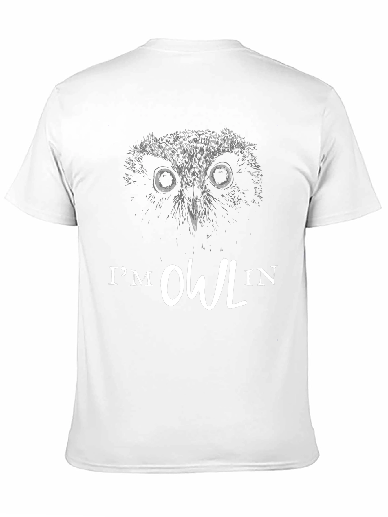 Im Owl In Graphic T-Shirt