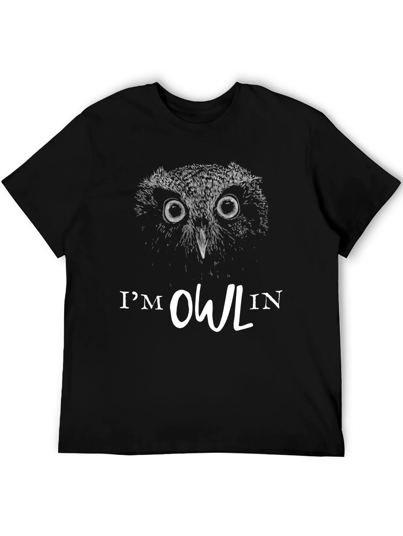 Im Owl In Graphic T-Shirt