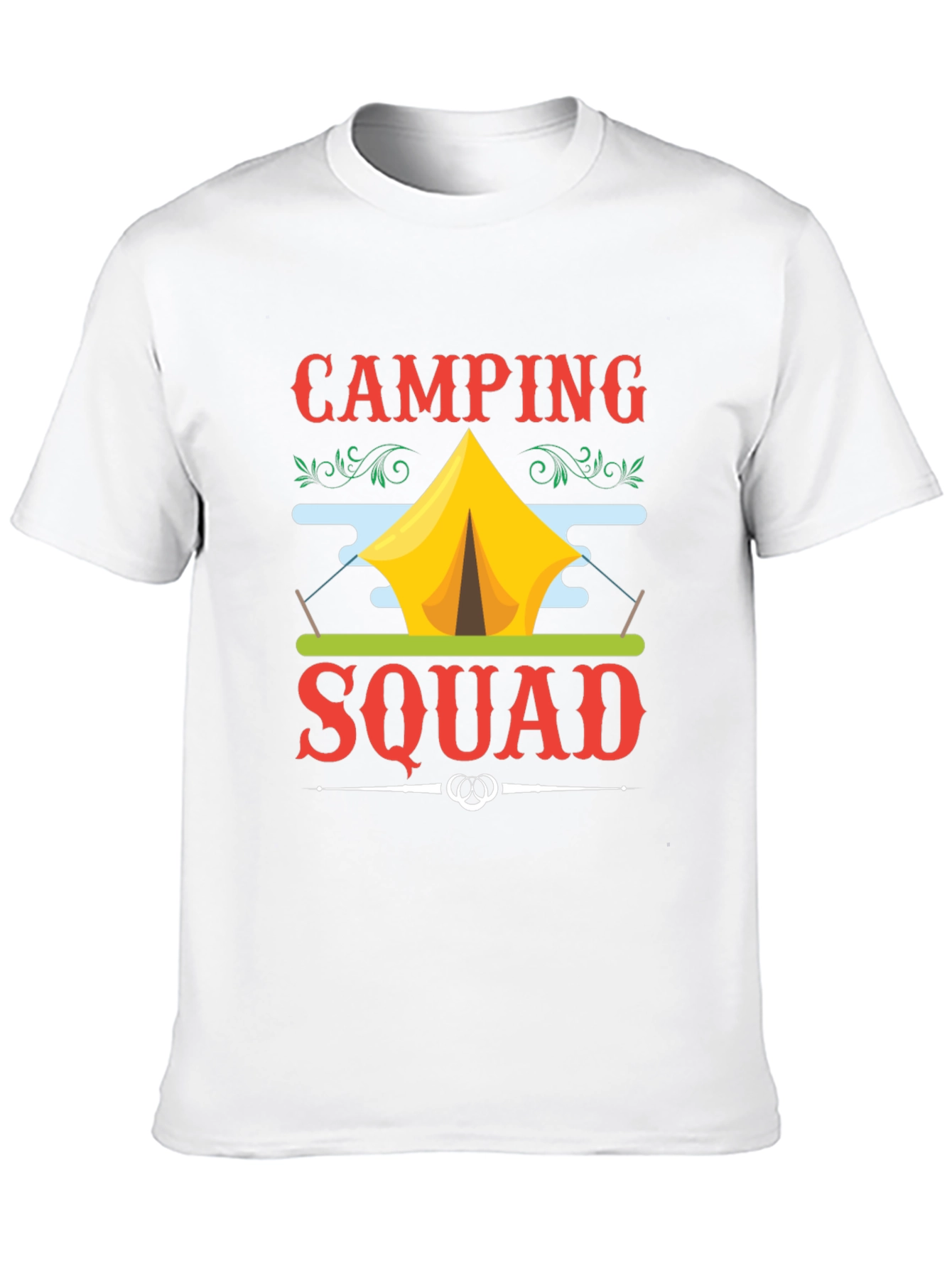Camping Squad Graphic T-Shirt