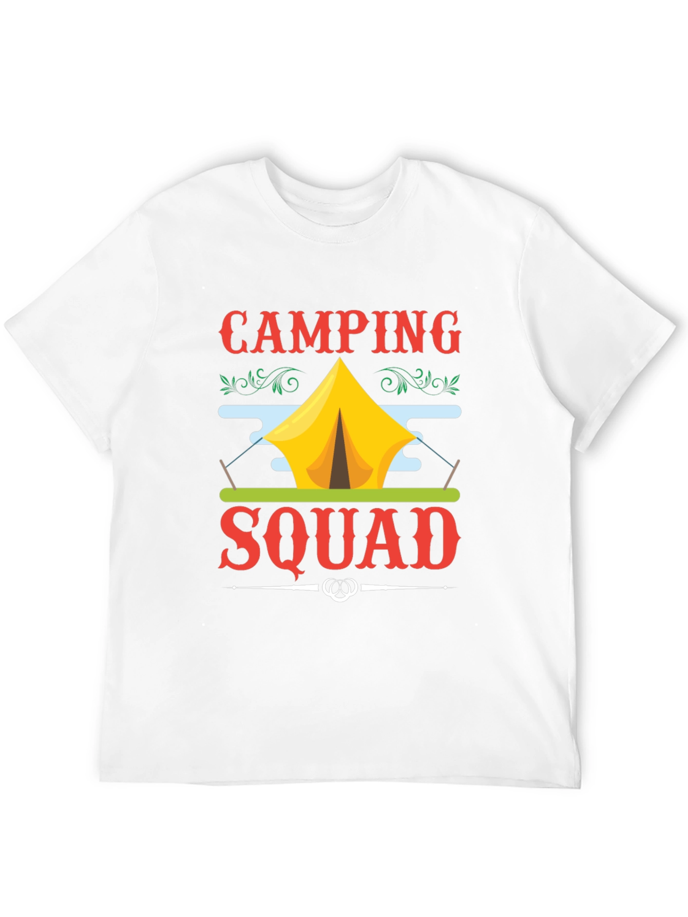 Camping Squad Graphic T-Shirt