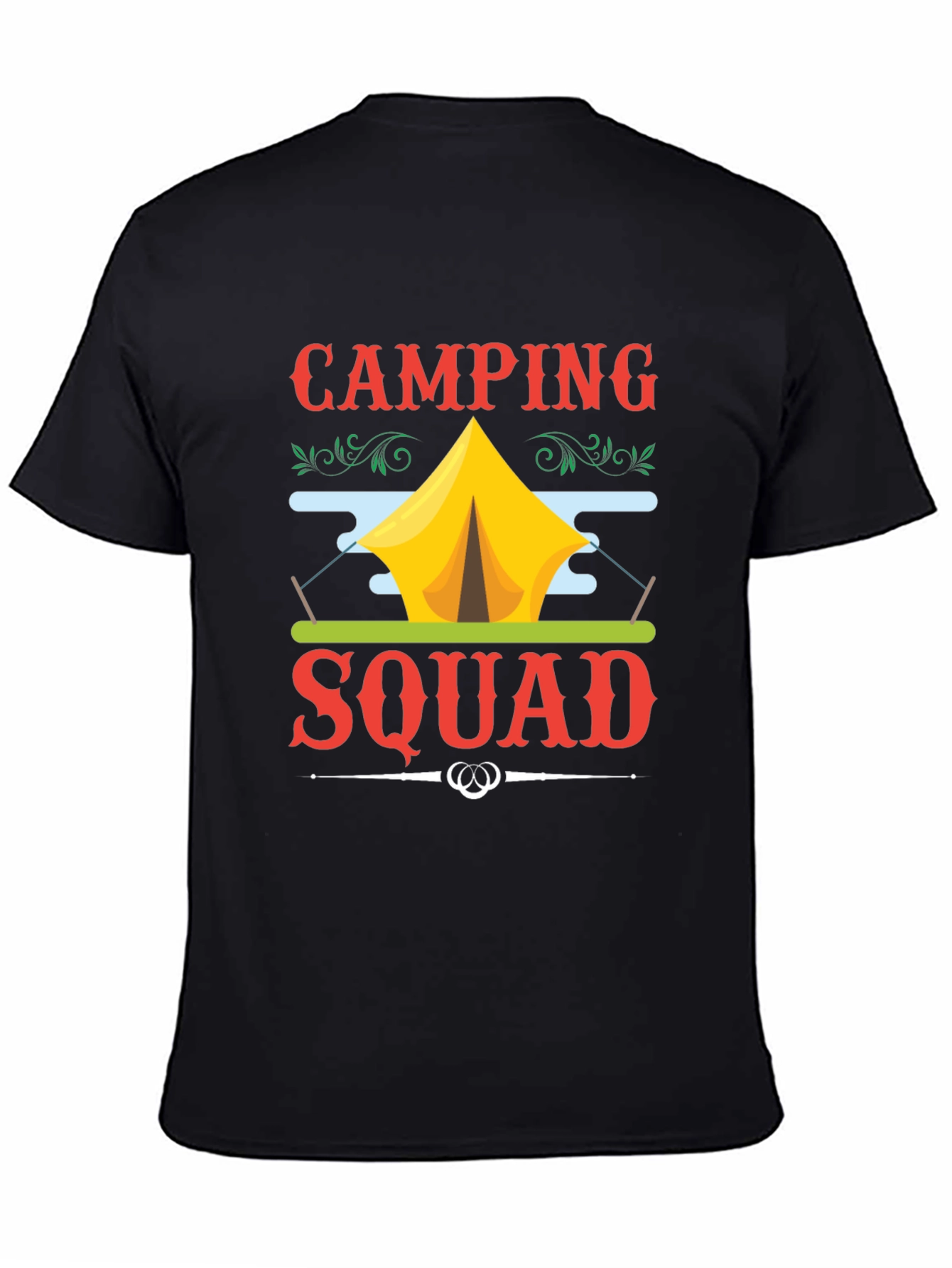 Camping Squad Graphic T-Shirt