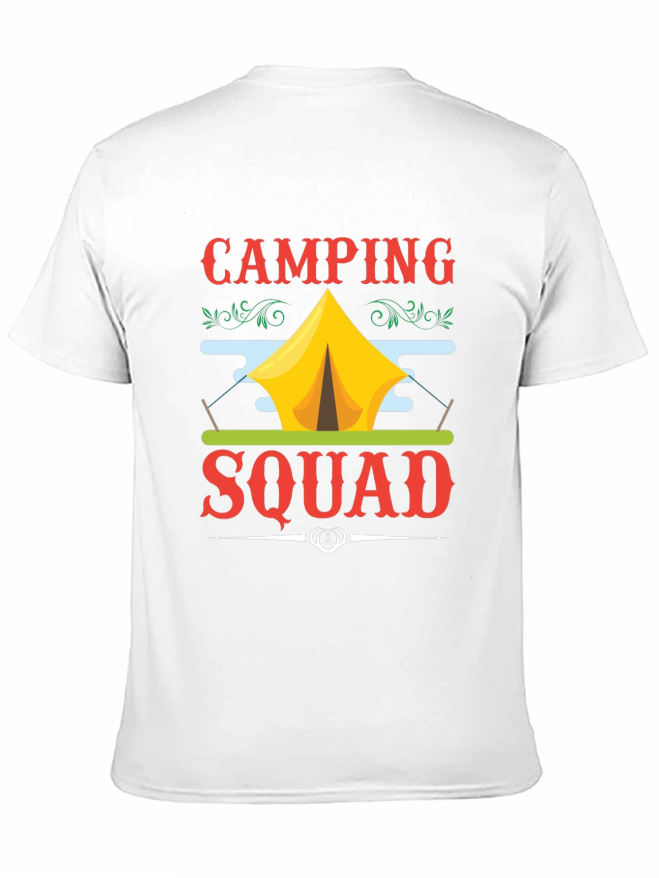 Camping Squad Graphic T-Shirt