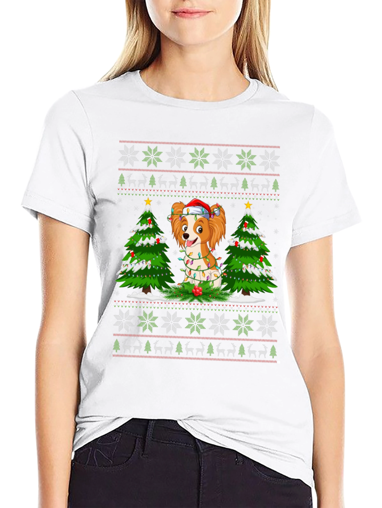 Ugly Christmas Dog T-Shirt