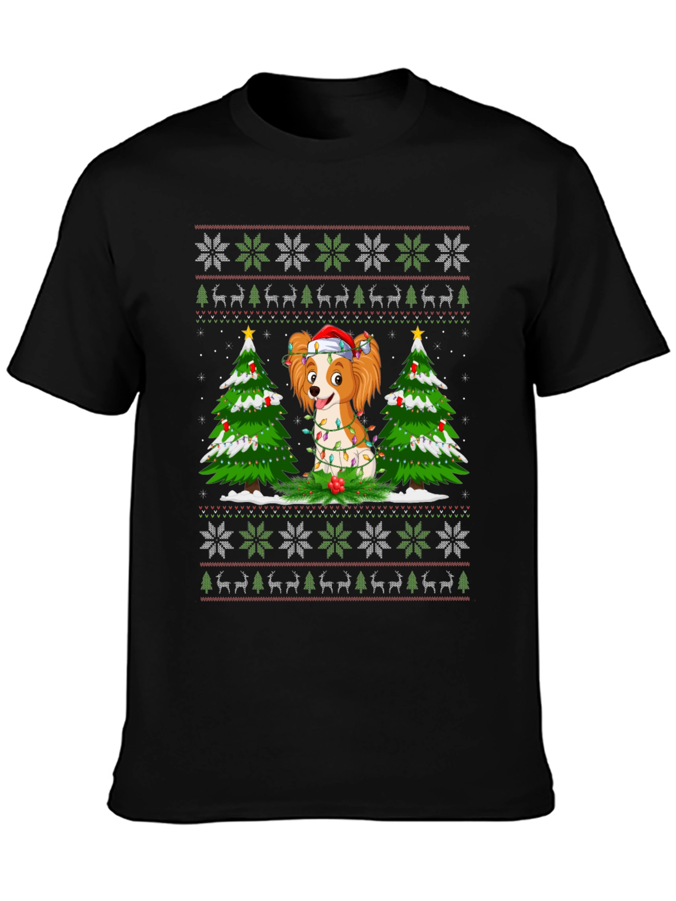 Ugly Christmas Dog T-Shirt