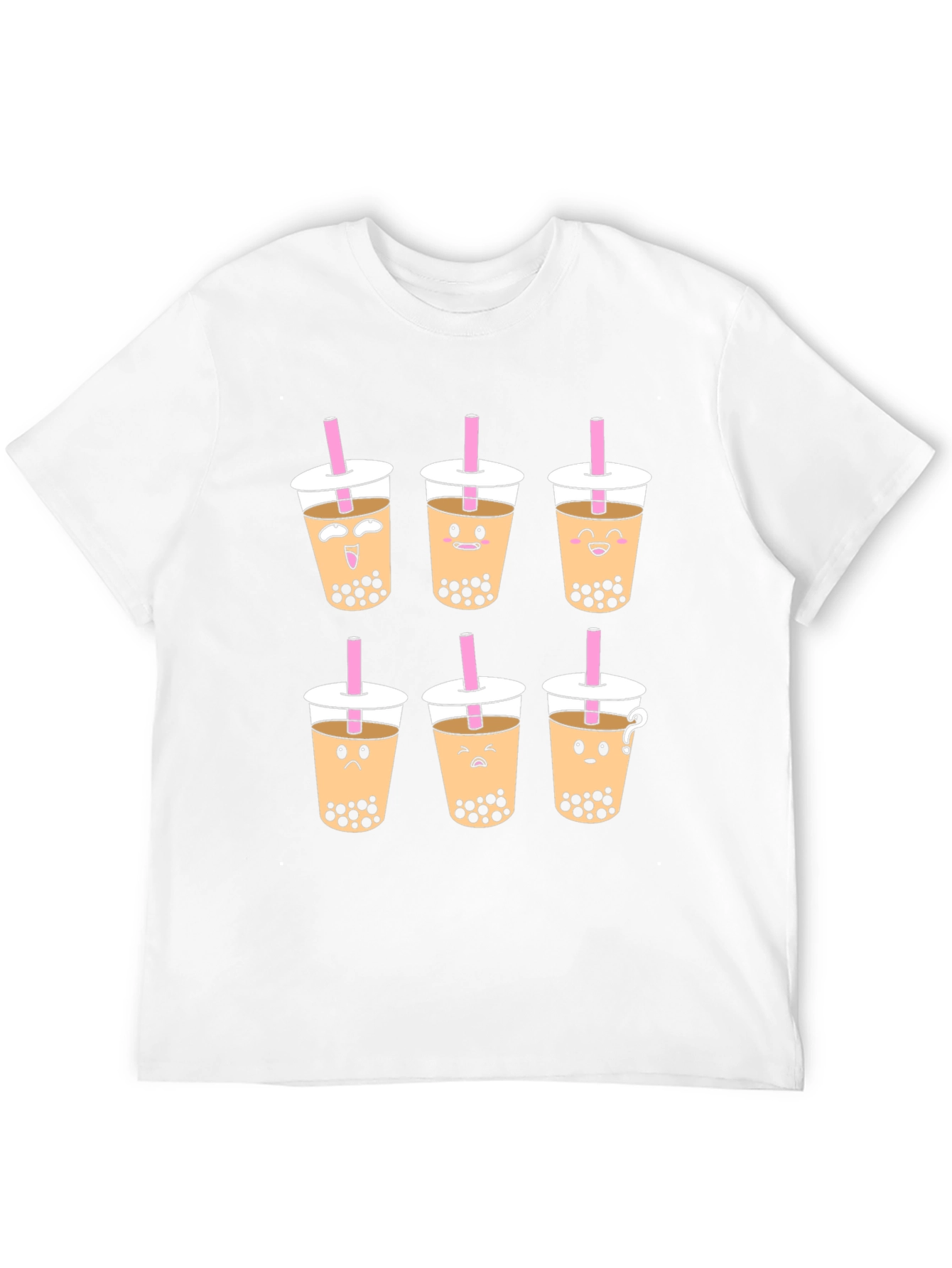 Boba Tea Graphic T-Shirt - Unisex Black Tee