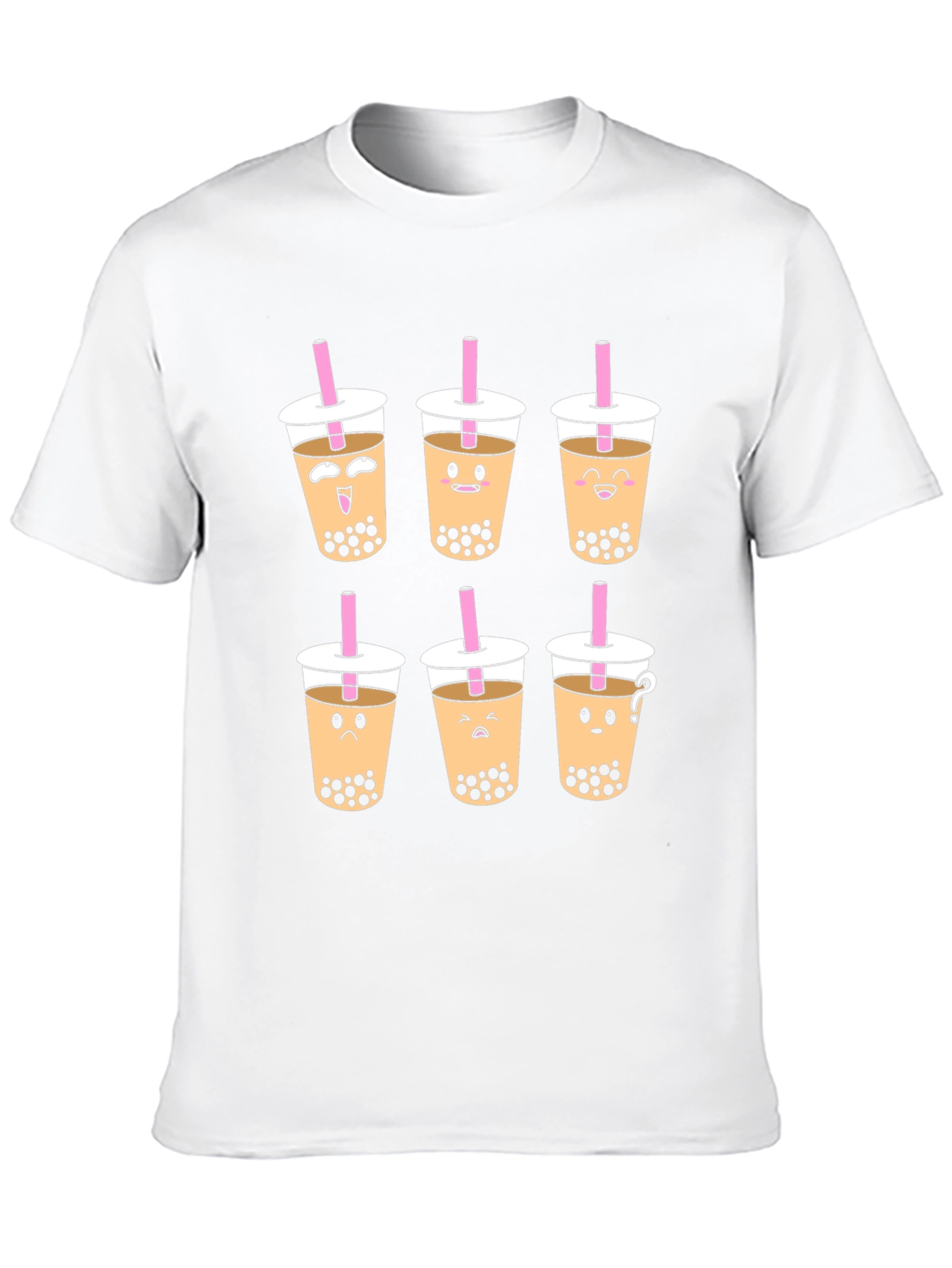 Boba Tea Graphic T-Shirt - Unisex Black Tee