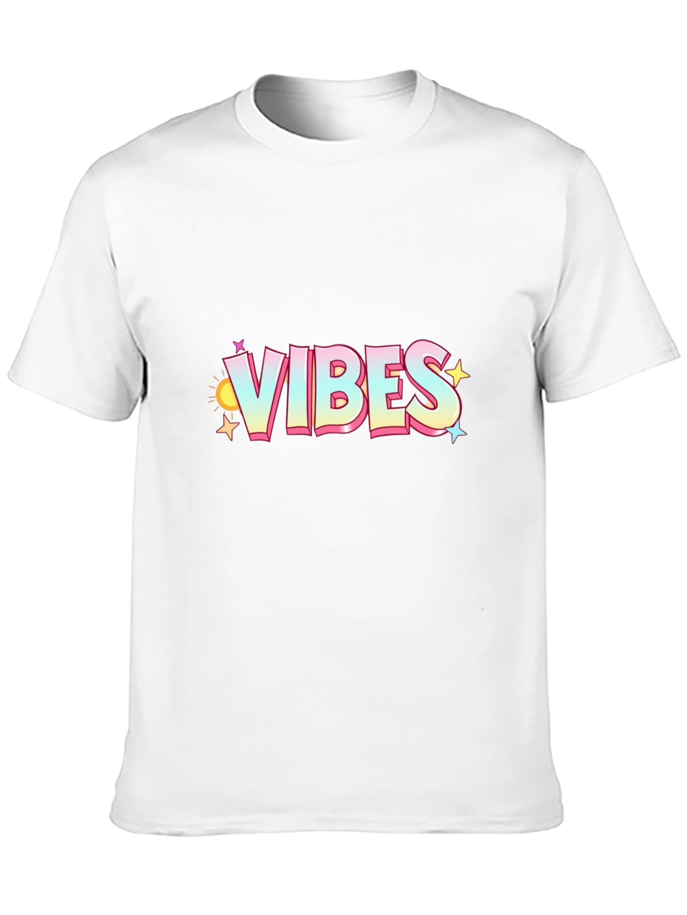 Vibes Graphic Tee - Mens Black T-Shirt