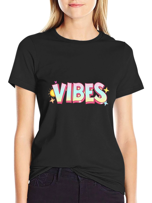 Vibes Graphic Tee - Mens Black T-Shirt