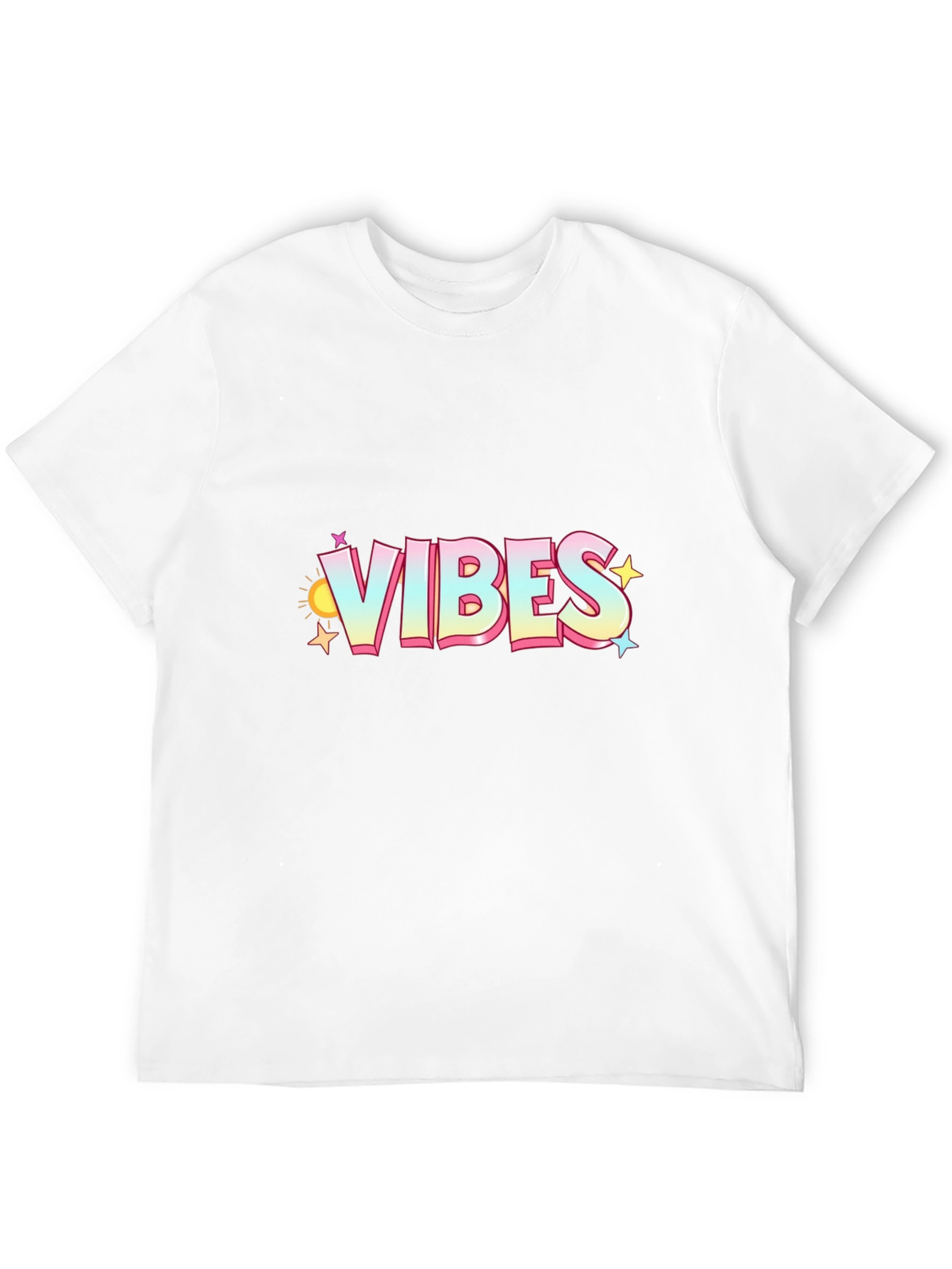 Vibes Graphic Tee - Mens Black T-Shirt