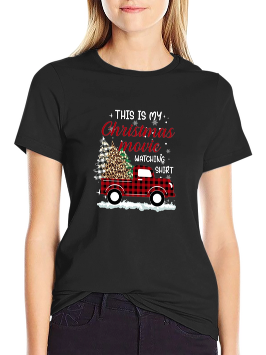 Christmas Movie Watching T-Shirt