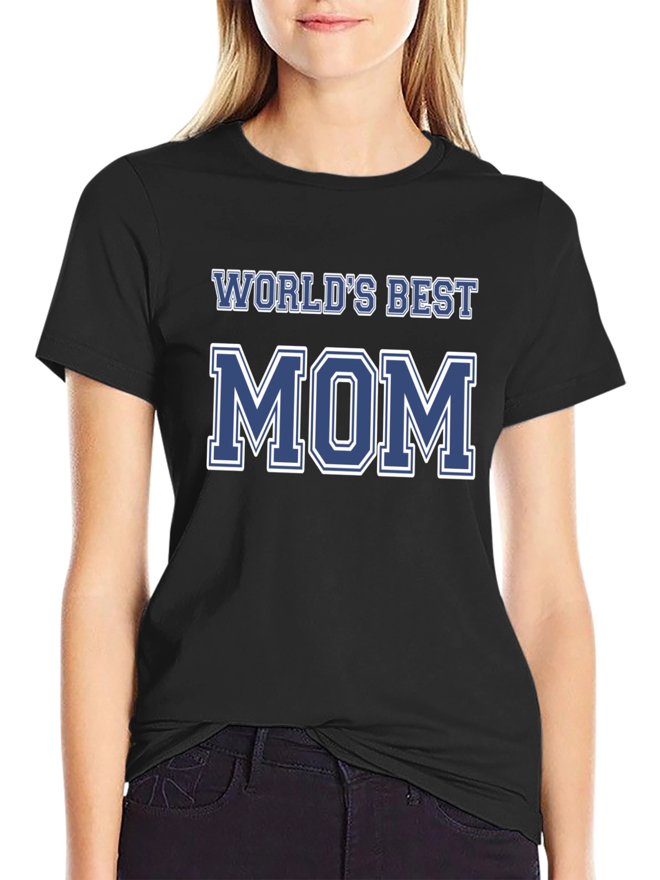 Worlds Best Mom Graphic T-Shirt