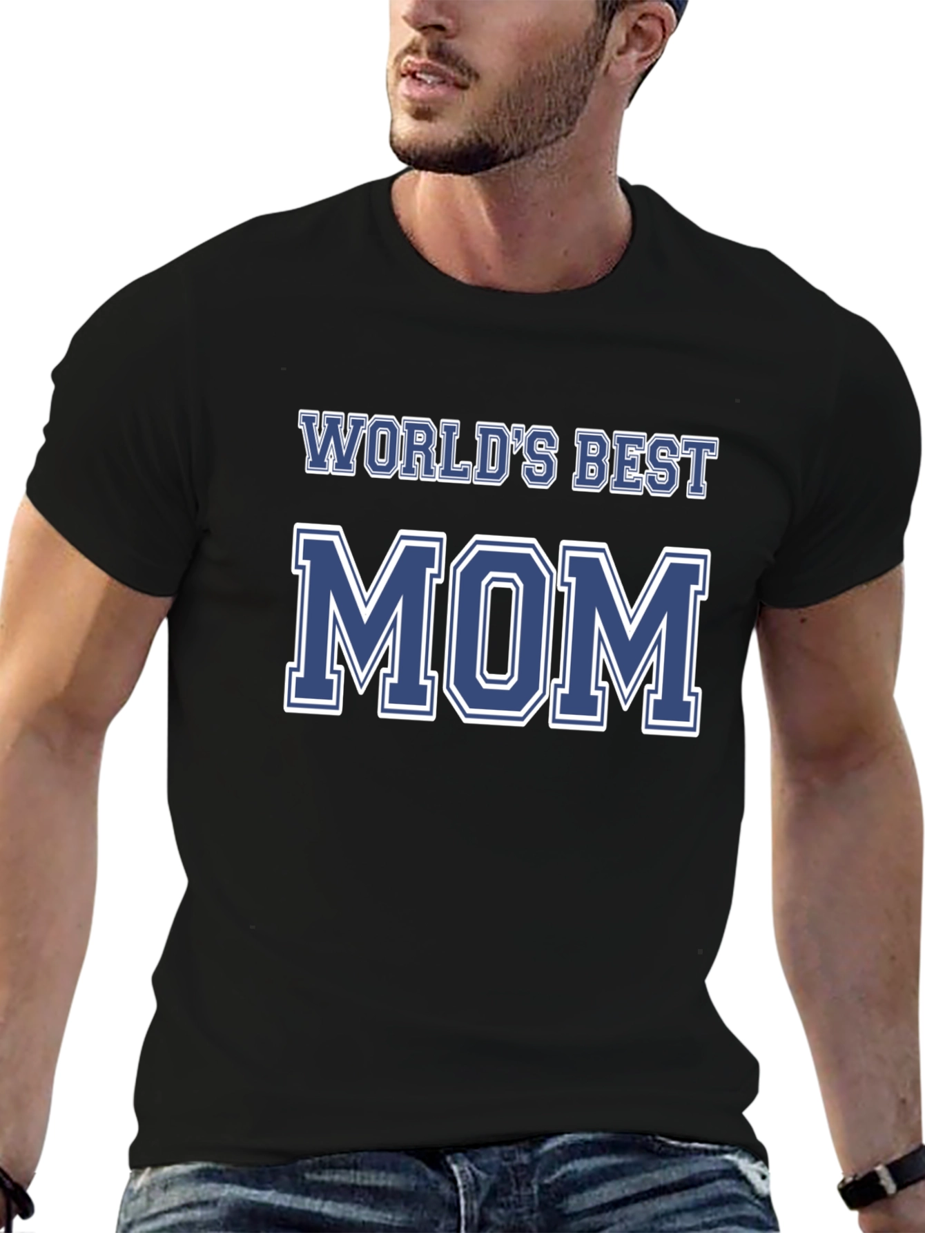 Worlds Best Mom Graphic T-Shirt