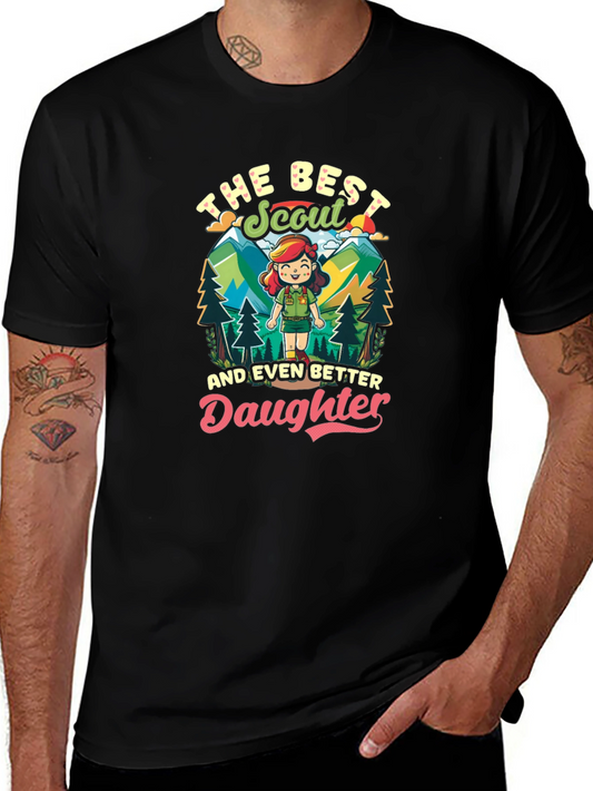 Best Scout Daughter T-Shirt - Gift for Girl Scouts