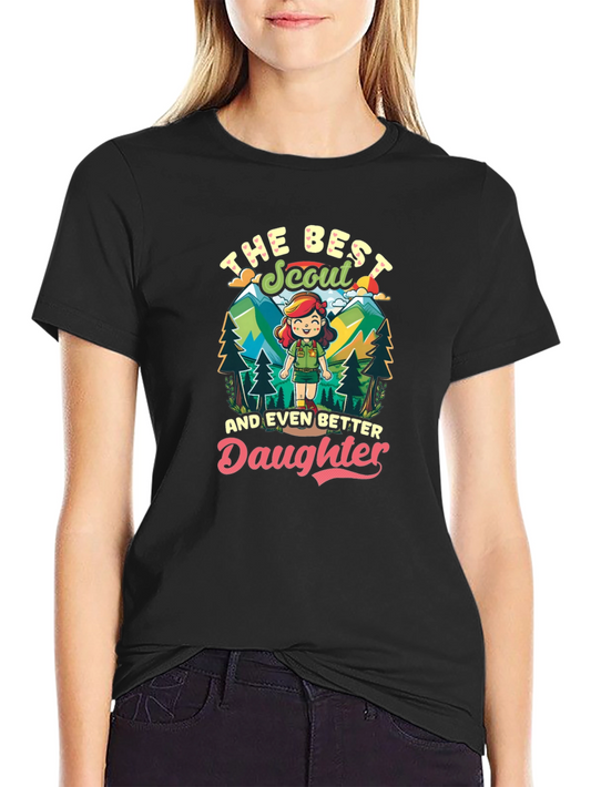 Best Scout Daughter T-Shirt - Gift for Girl Scouts