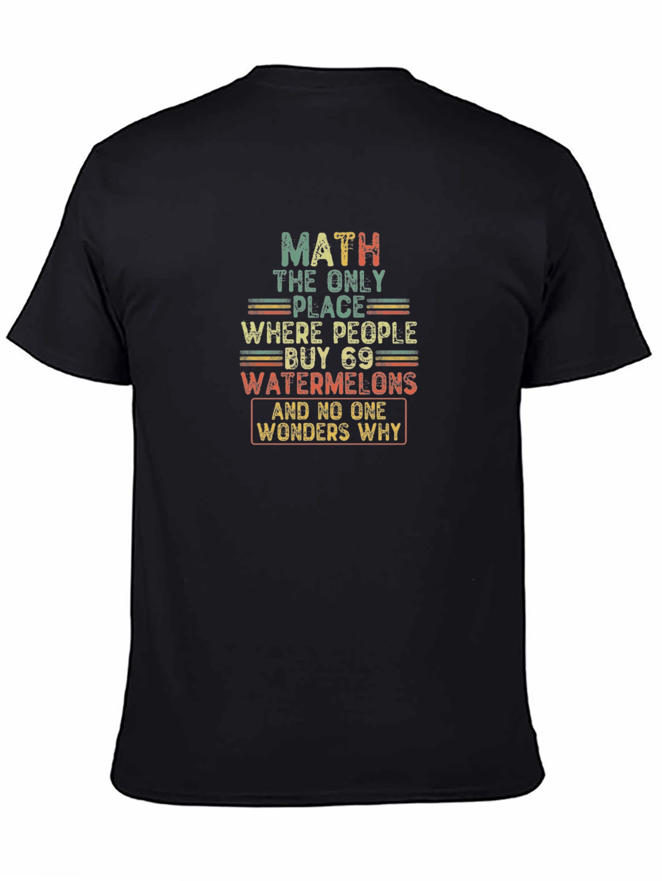 Math Watermelons T-Shirt Funny Math Tee