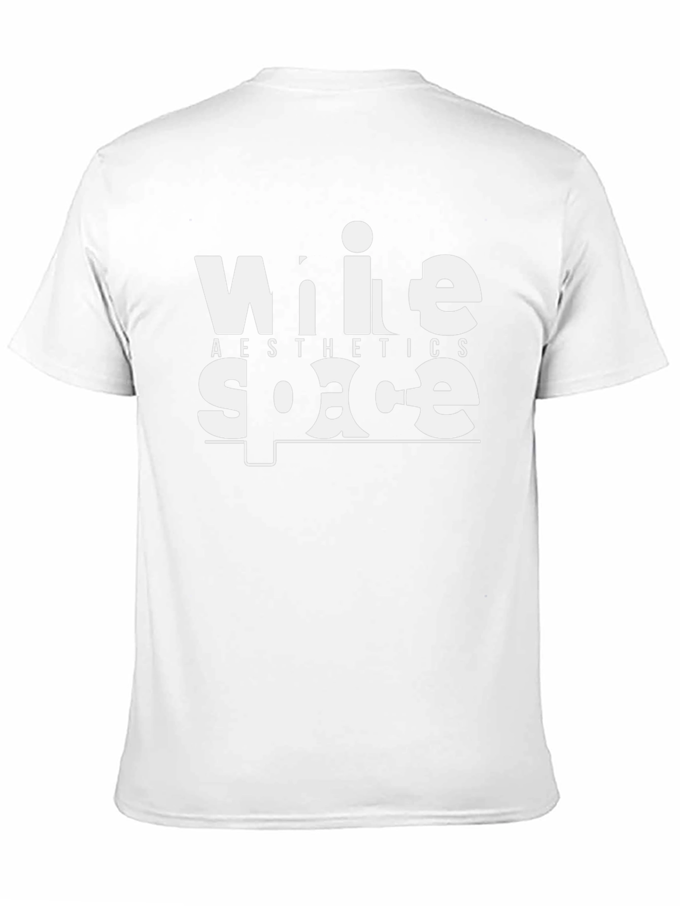 Wide Aesthetics Space Black T-Shirt
