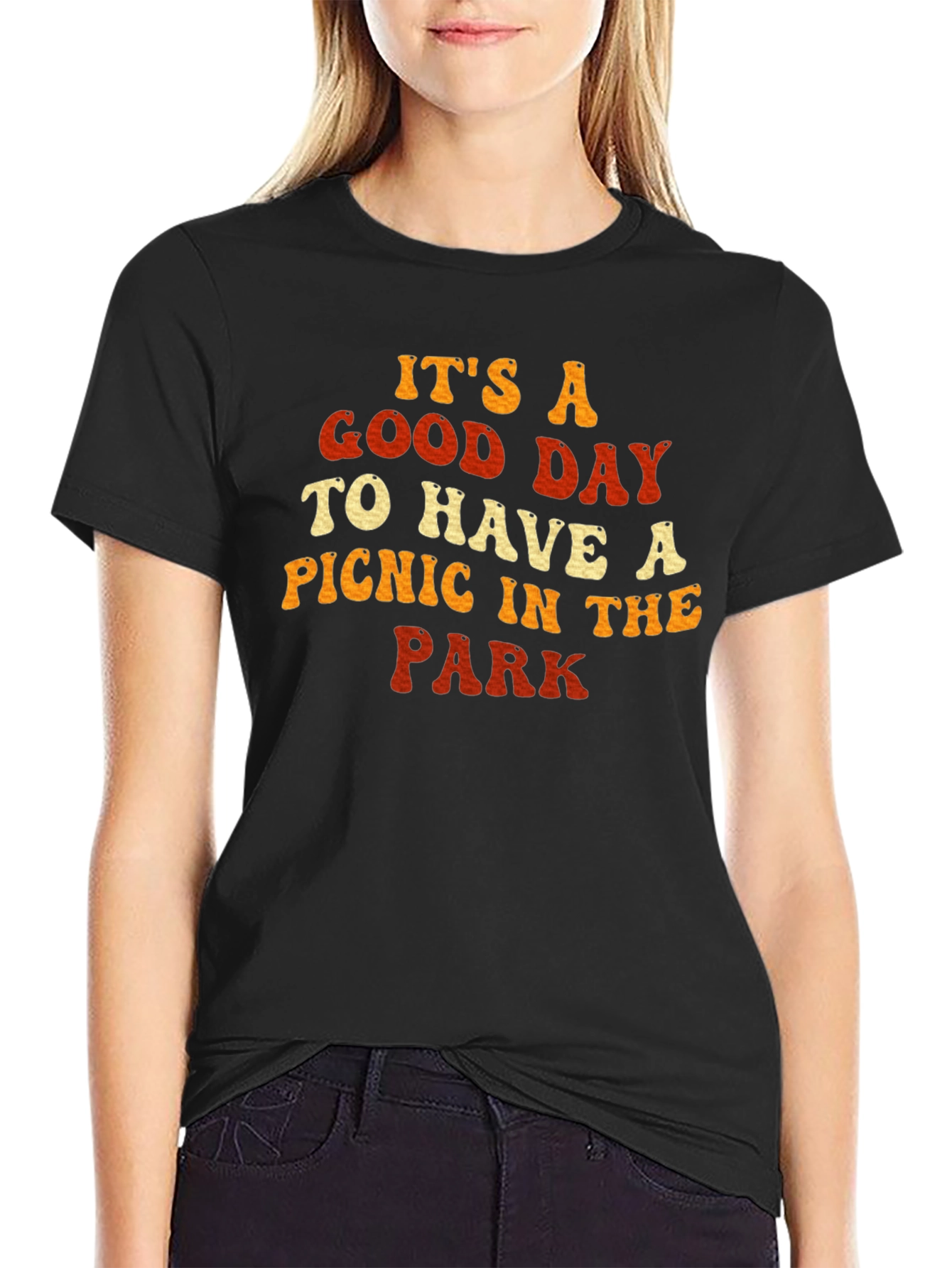 Picnic in the Park Graphic Tee - Retro Style