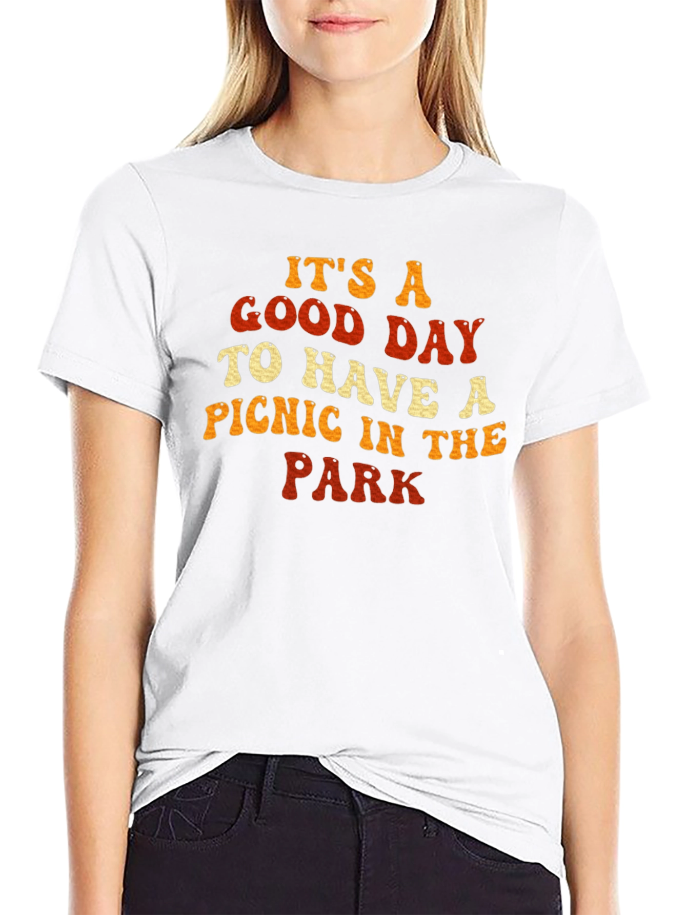 Picnic in the Park Graphic Tee - Retro Style