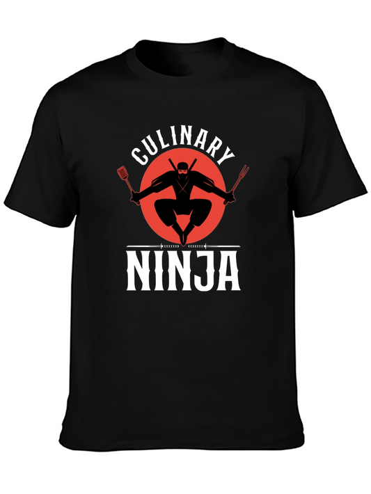 Culinary Ninja T-Shirt - Black Graphic Tee