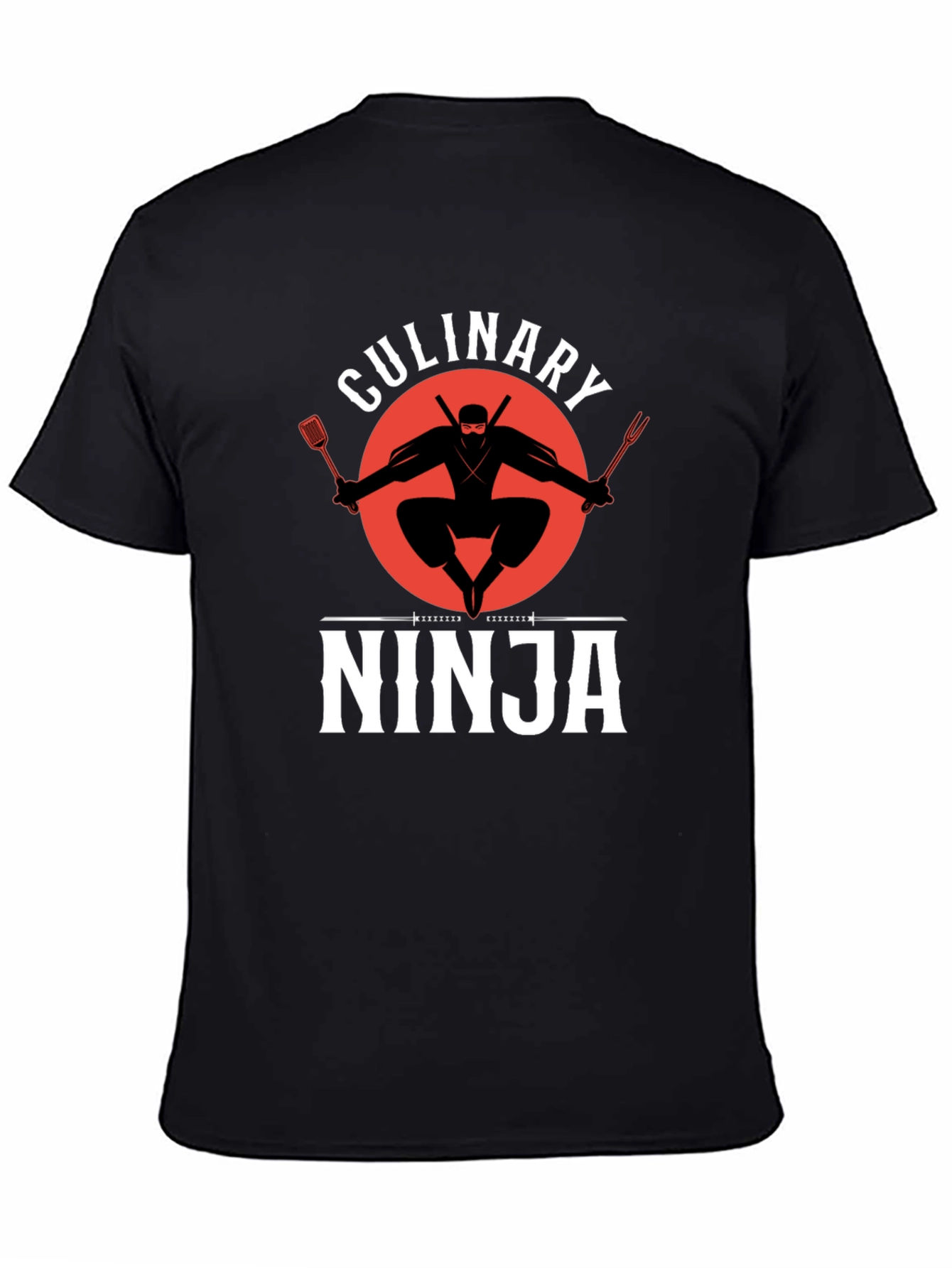 Culinary Ninja T-Shirt - Black Graphic Tee