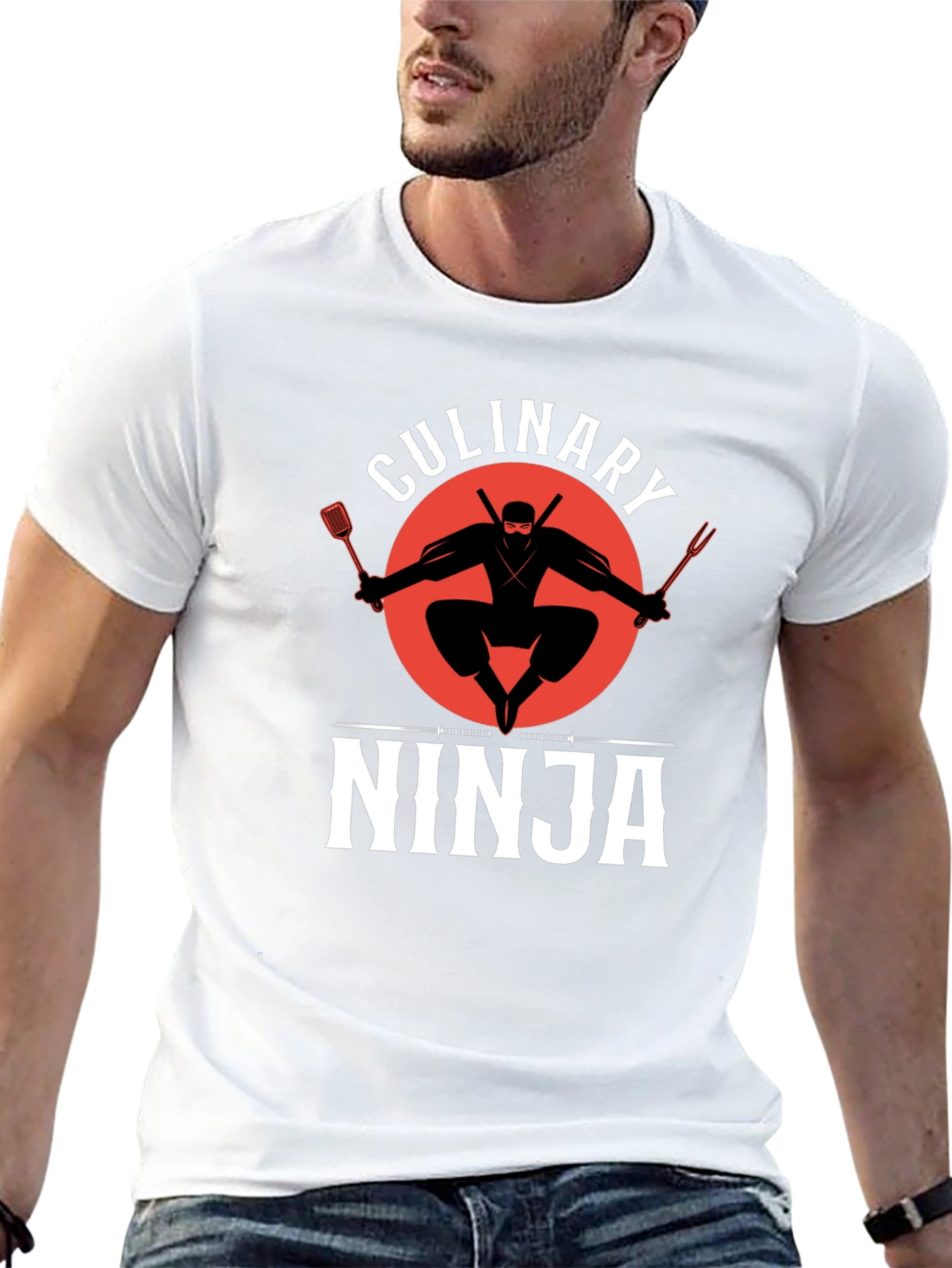 Culinary Ninja T-Shirt - Black Graphic Tee