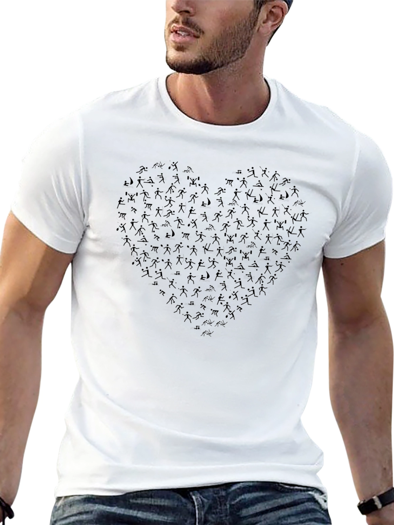 Heartbeat of Runners Graphic Tee