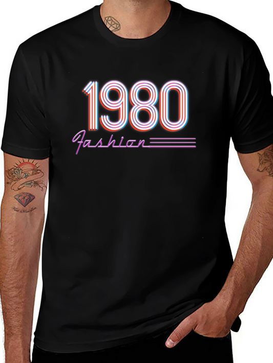 1980s Fashion Tee - Retro Style