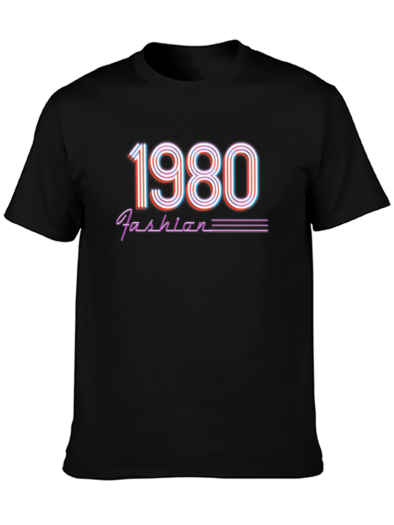 1980s Fashion Tee - Retro Style