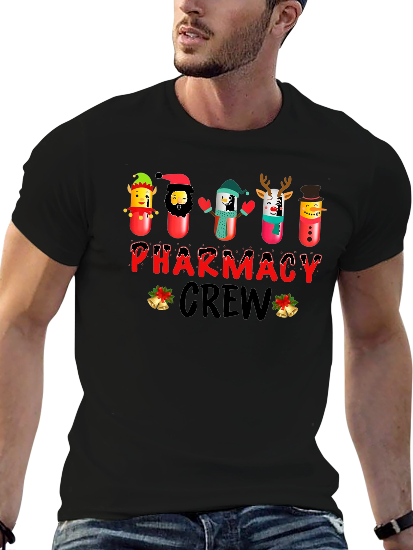 Pharmacy Crew Christmas T-Shirt