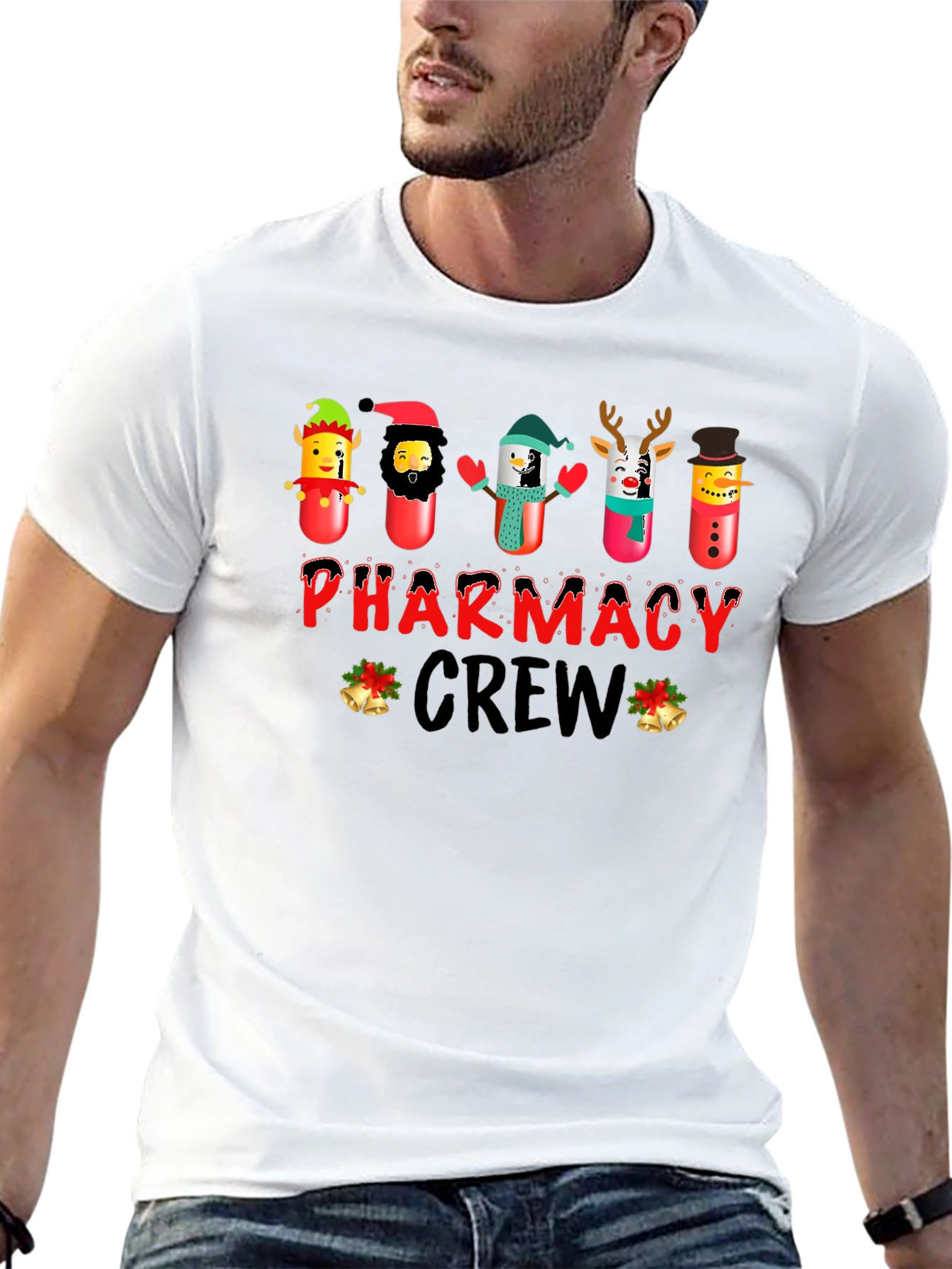 Pharmacy Crew Christmas T-Shirt