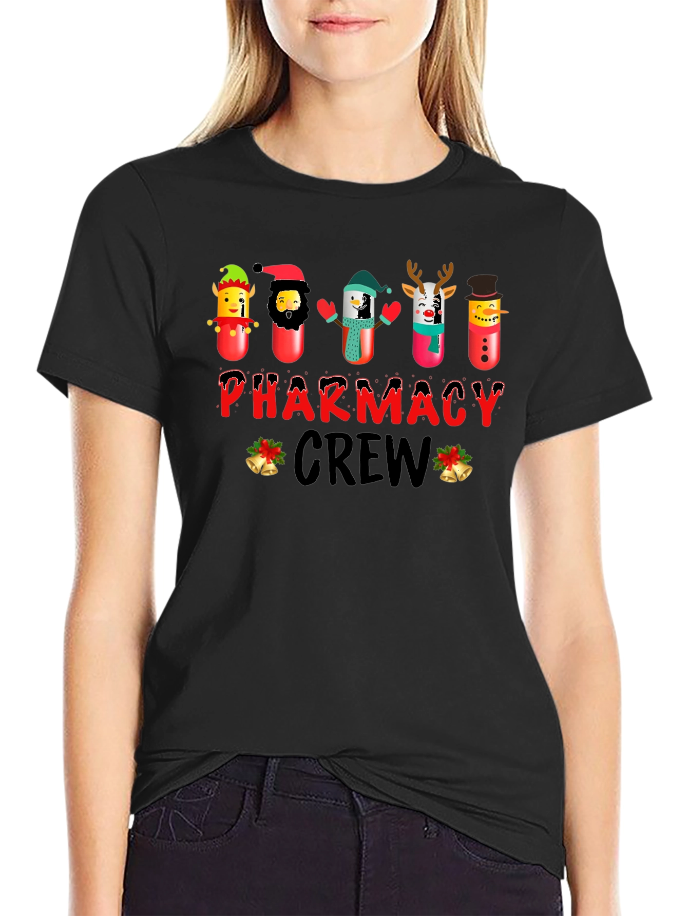 Pharmacy Crew Christmas T-Shirt