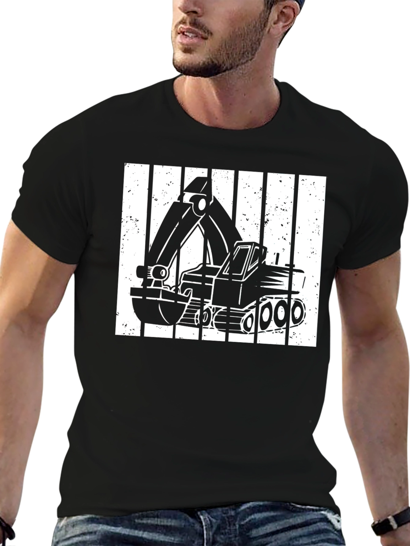 Excavator Construction T-Shirt