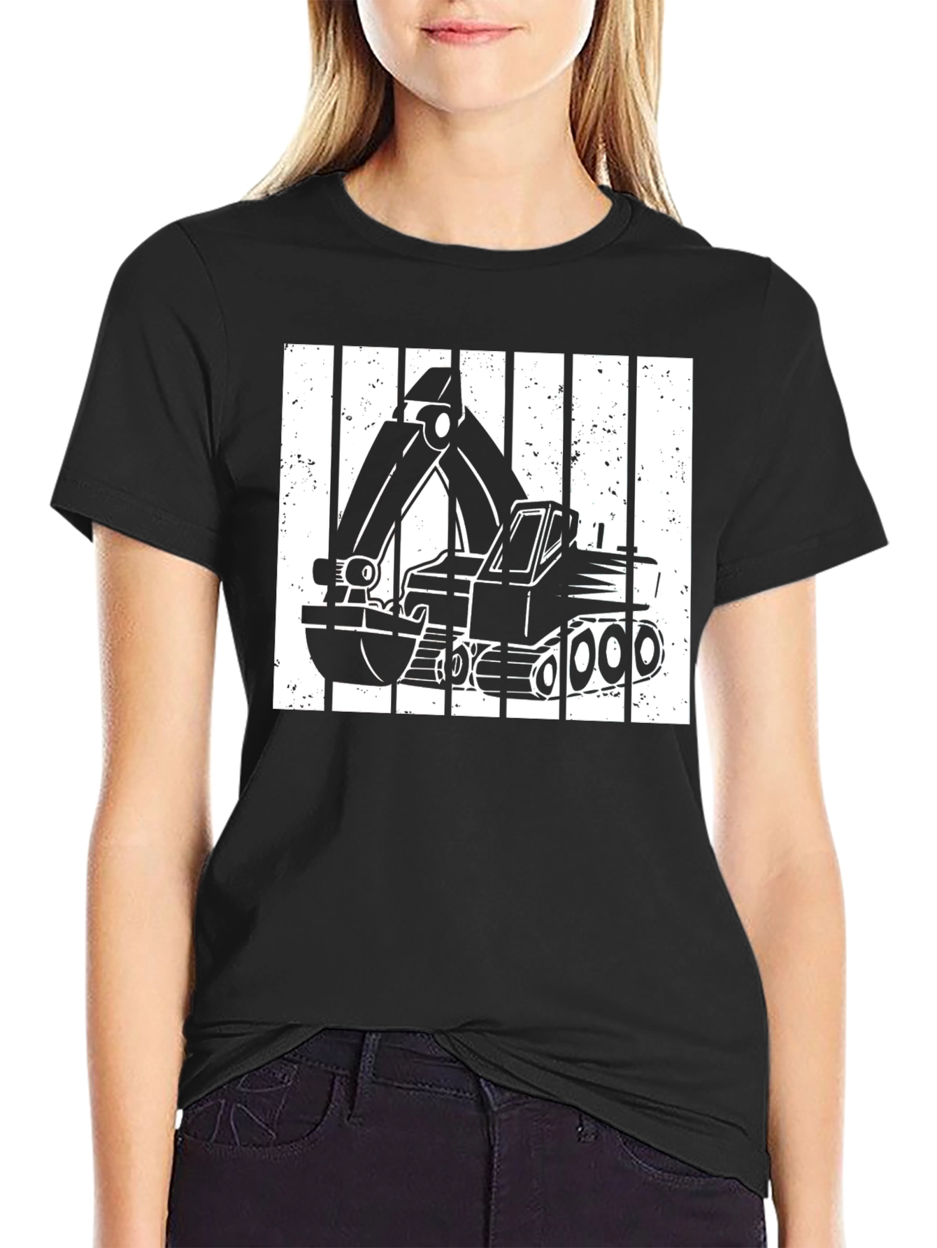 Excavator Construction T-Shirt
