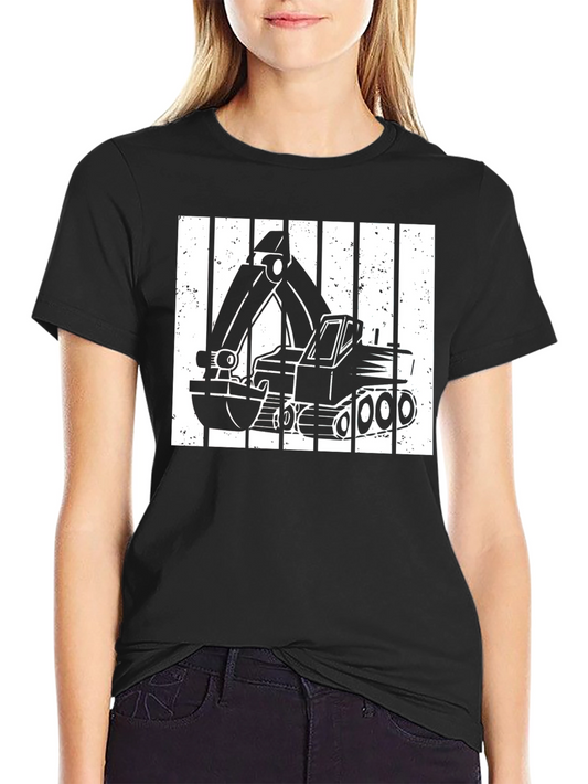 Excavator Construction T-Shirt