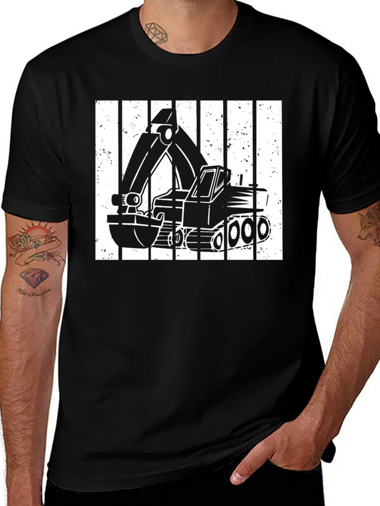 Excavator Construction T-Shirt