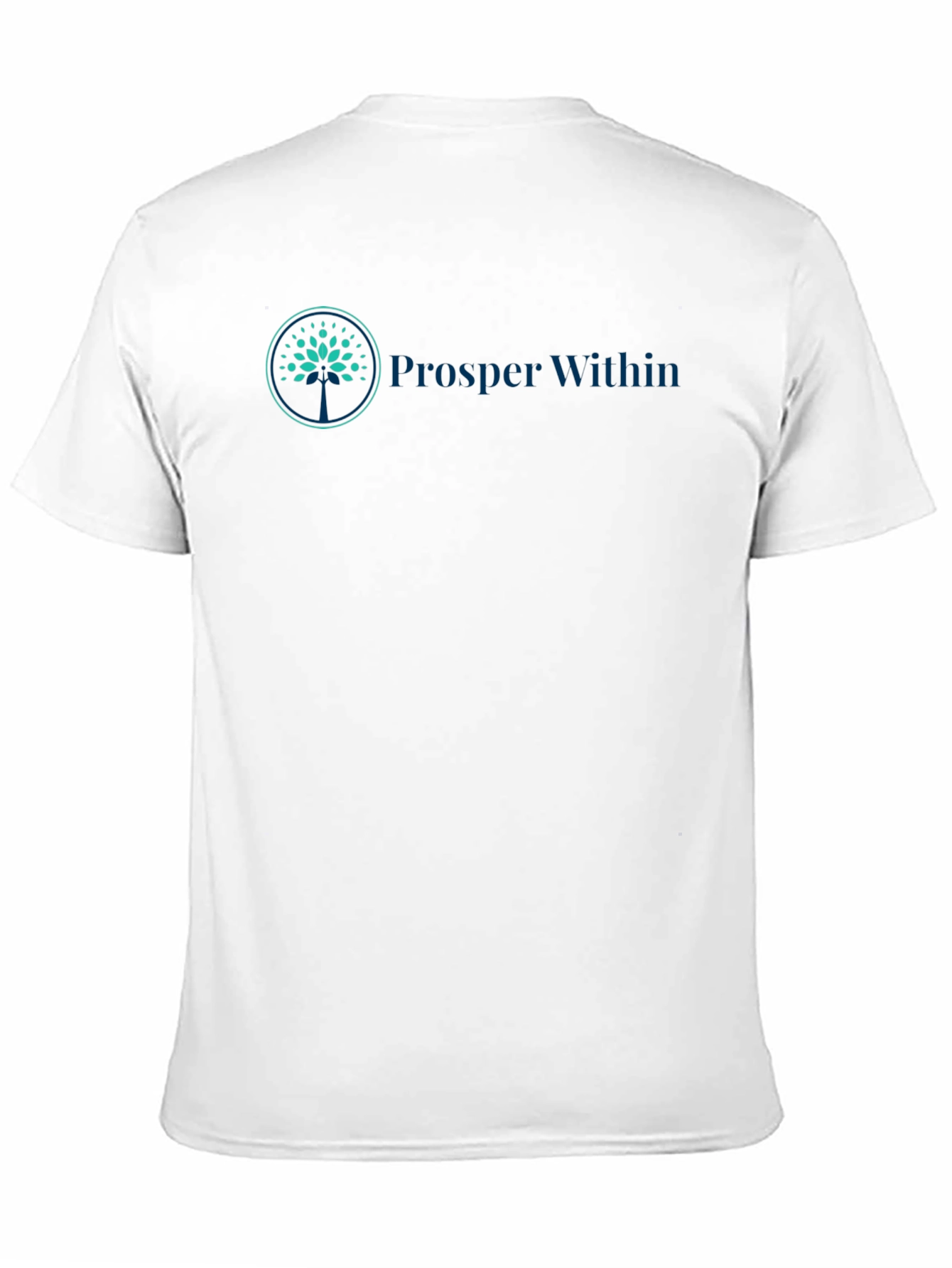 Prosper Within Black Tee - Grow Your Mindset