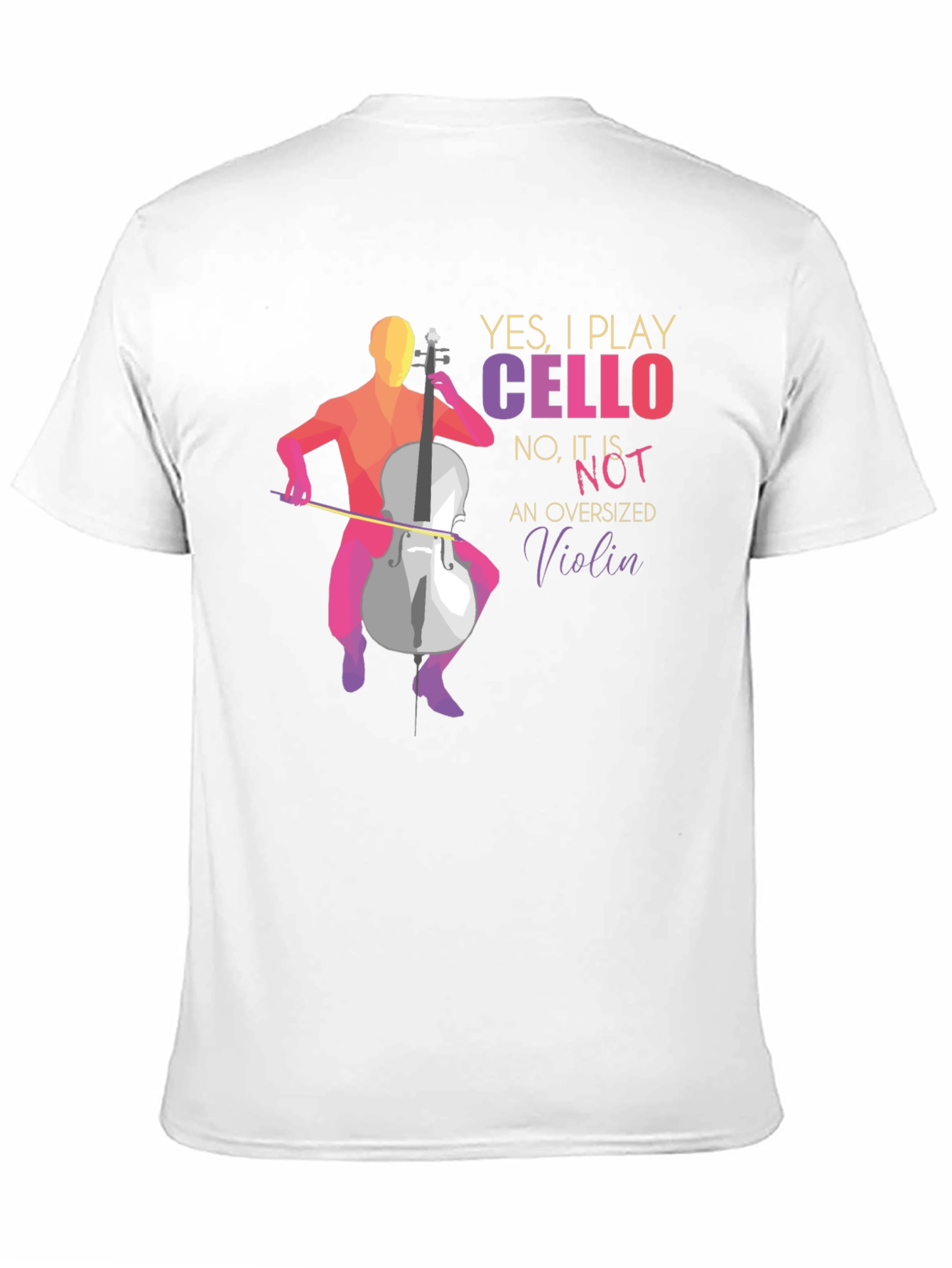 Yes I Play Cello T-Shirt - Music Lover Tee