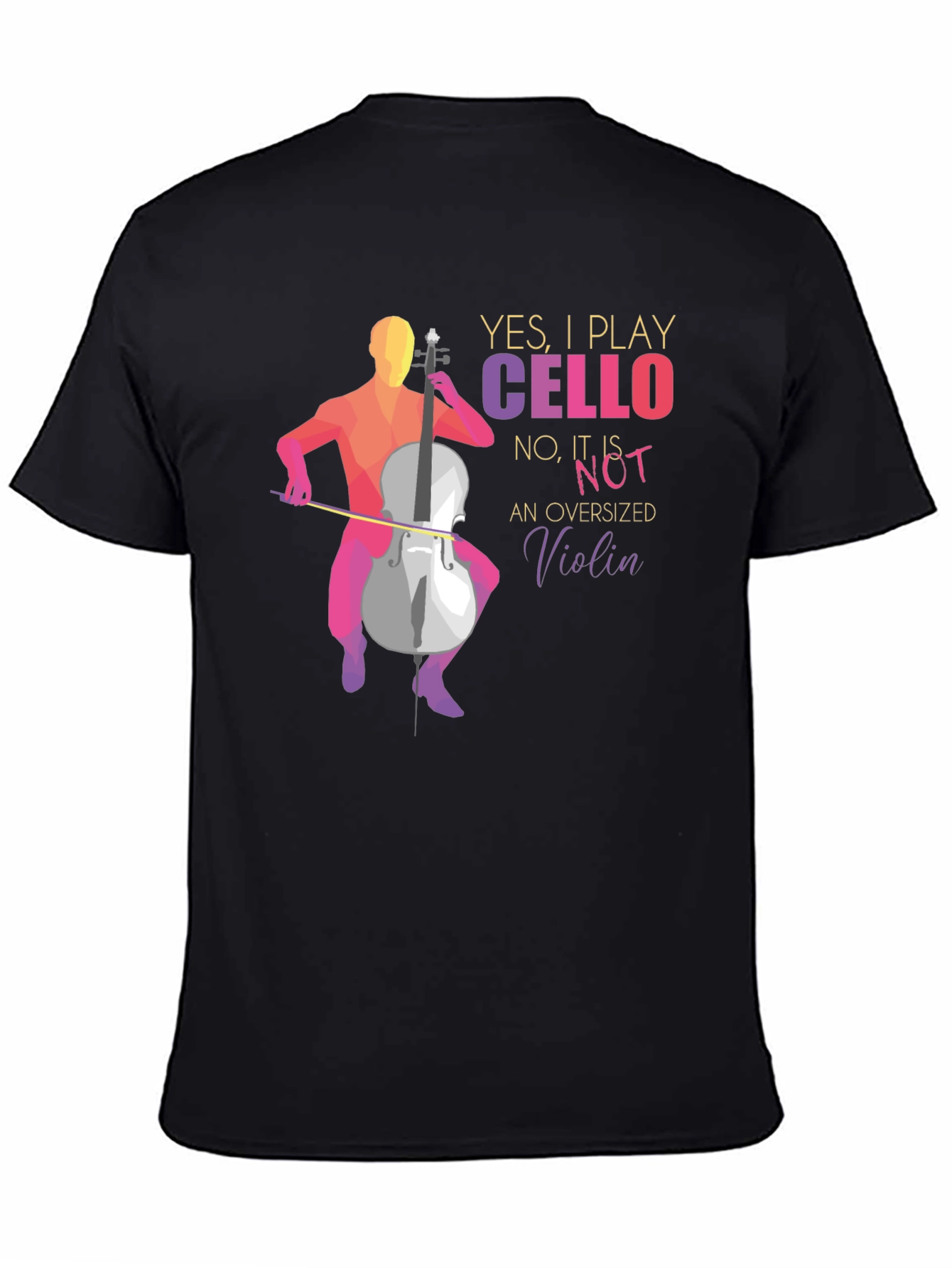Yes I Play Cello T-Shirt - Music Lover Tee
