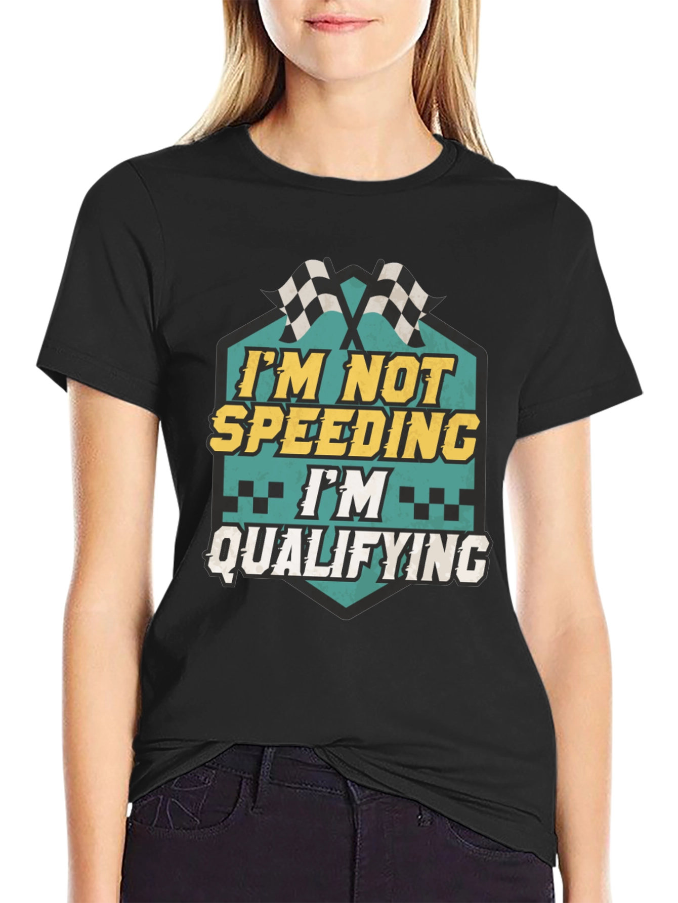 Im Not Speeding Im Qualifying T-Shirt