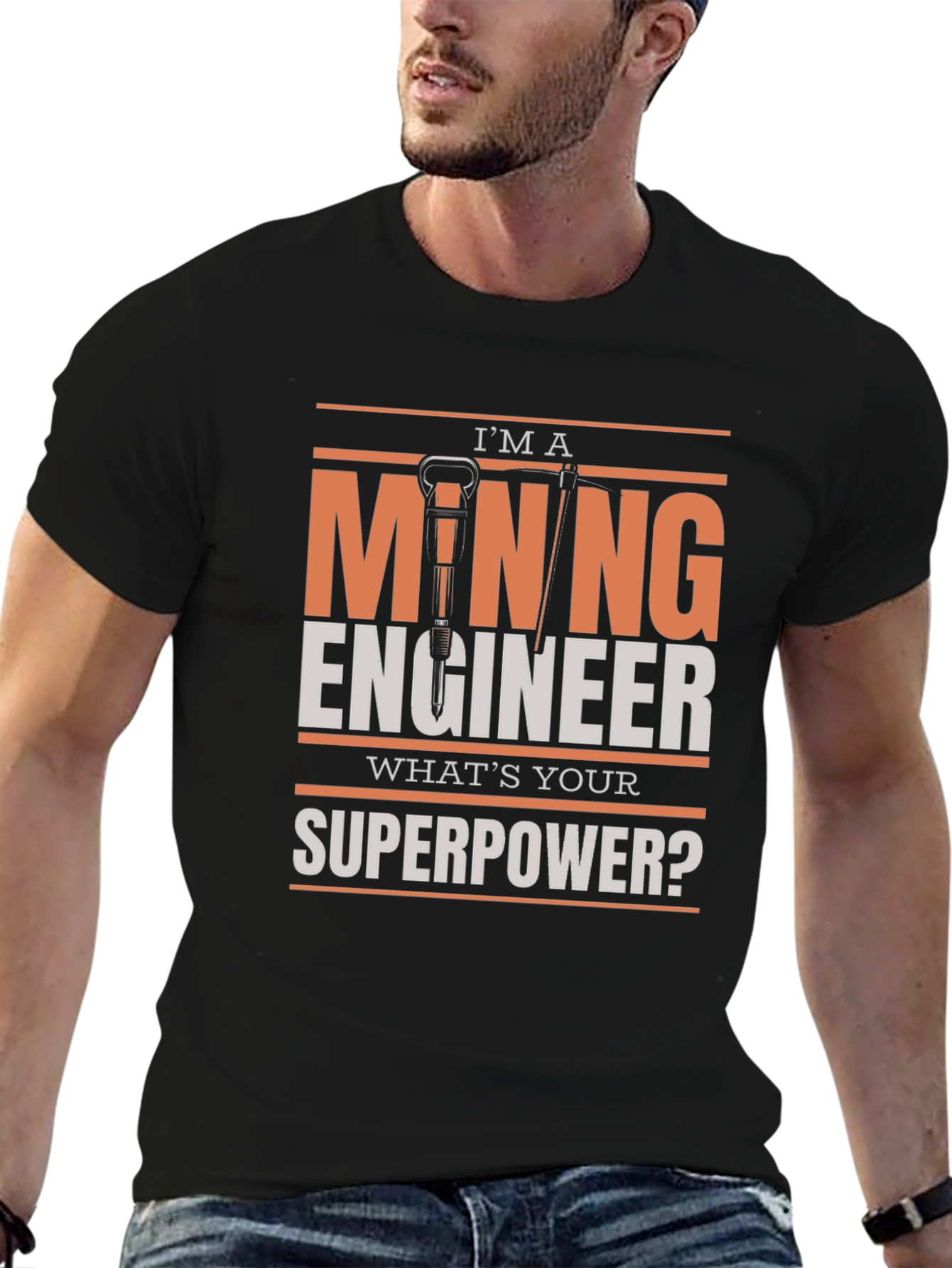 Mining Engineer Superpower T-Shirt