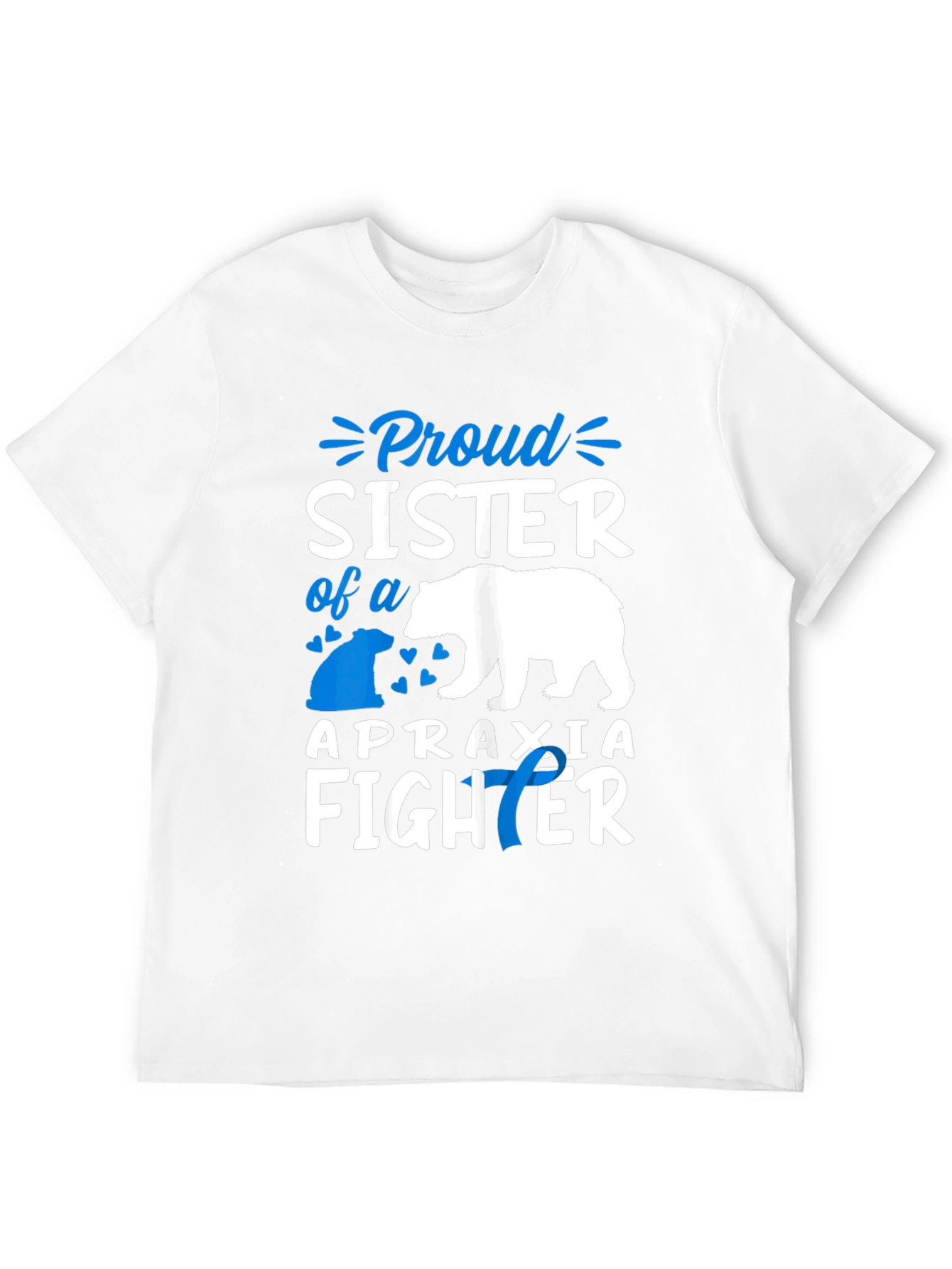 Proud Sister Apraxia Fighter T-Shirt