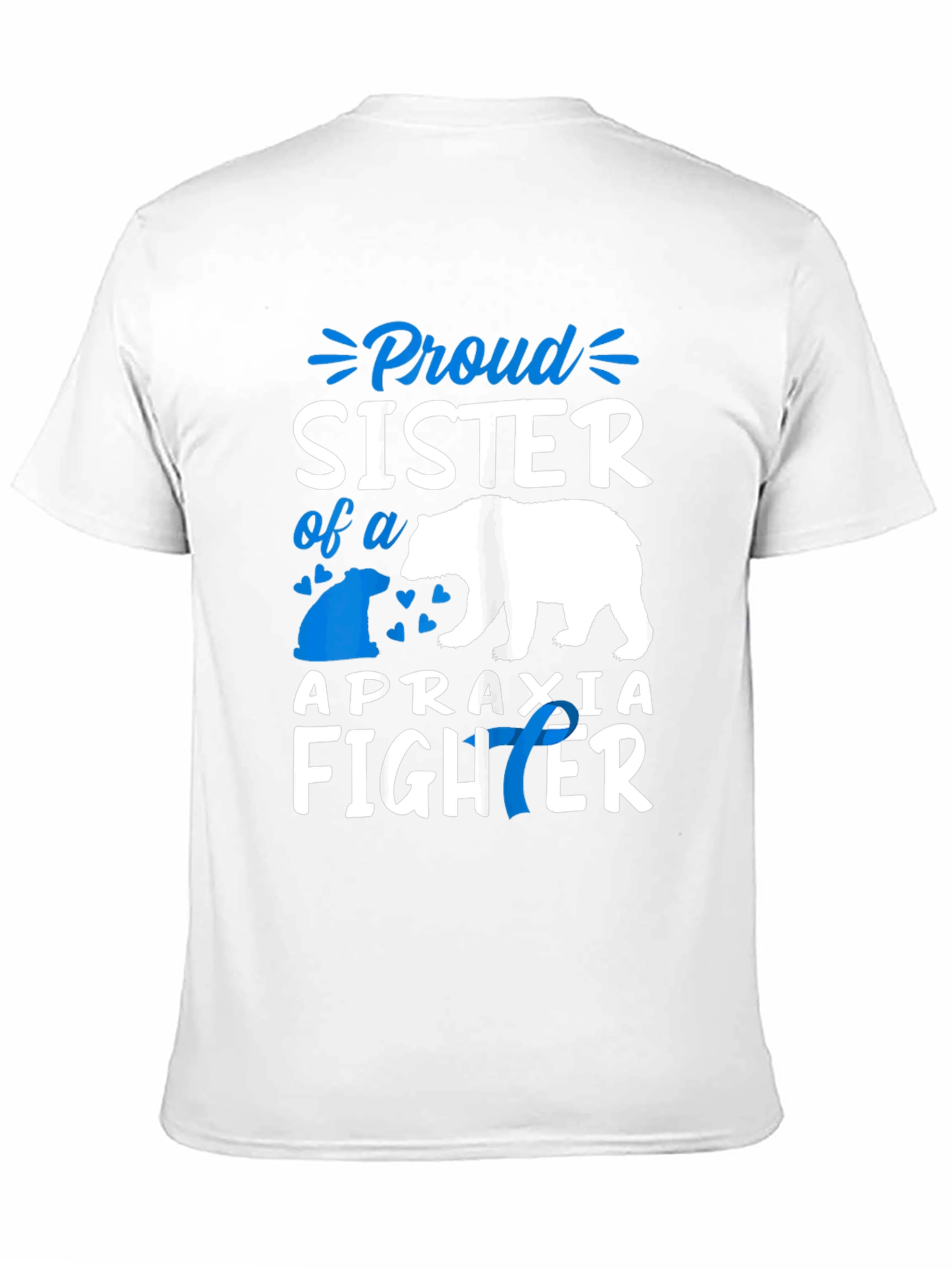 Proud Sister Apraxia Fighter T-Shirt