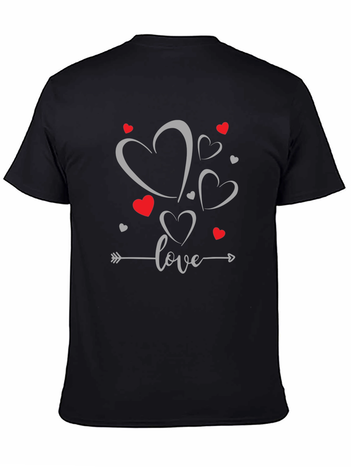 Love Heart Arrow Graphic Tee - Unisex