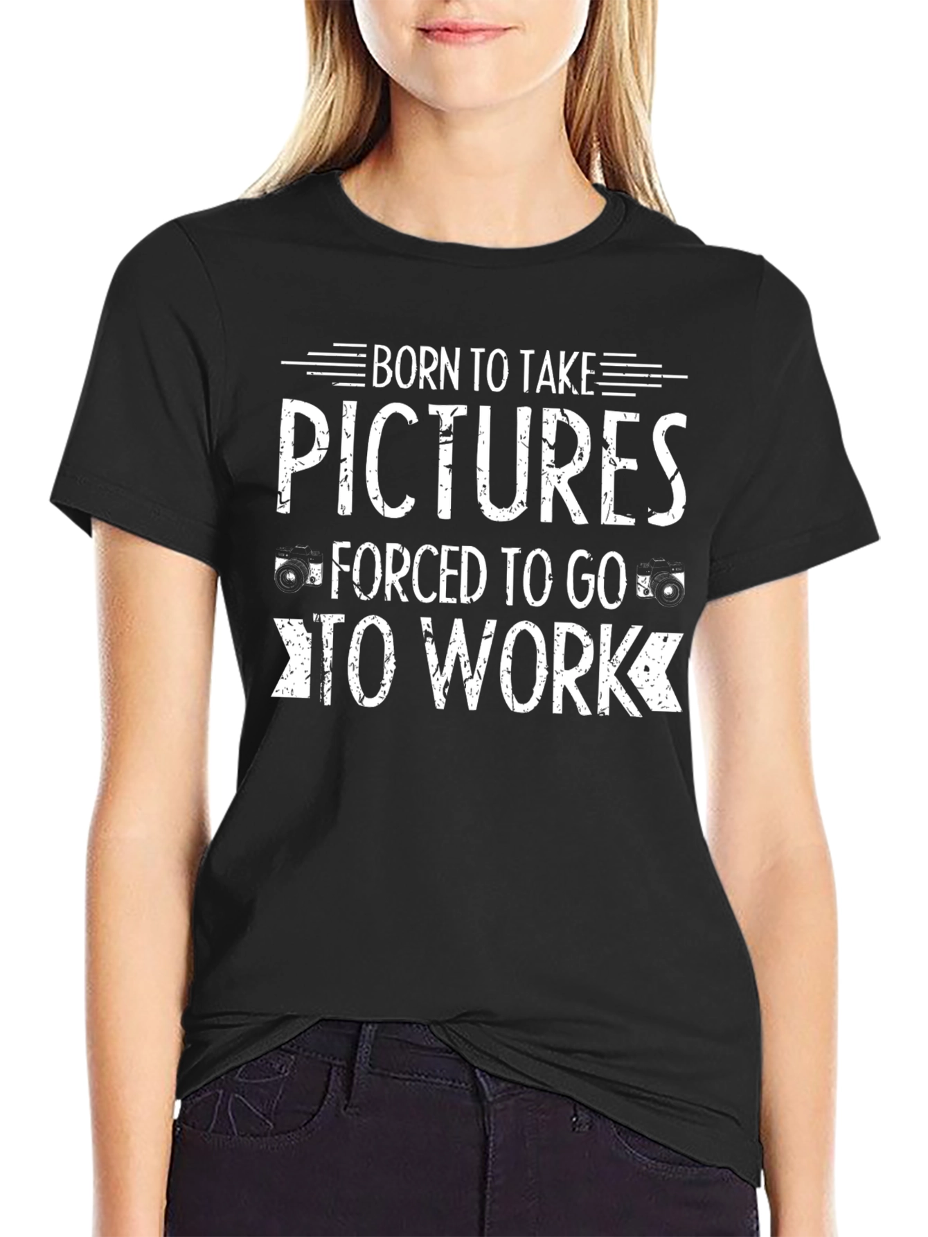 Funny Photographer T-Shirt: Born to Take Pictures